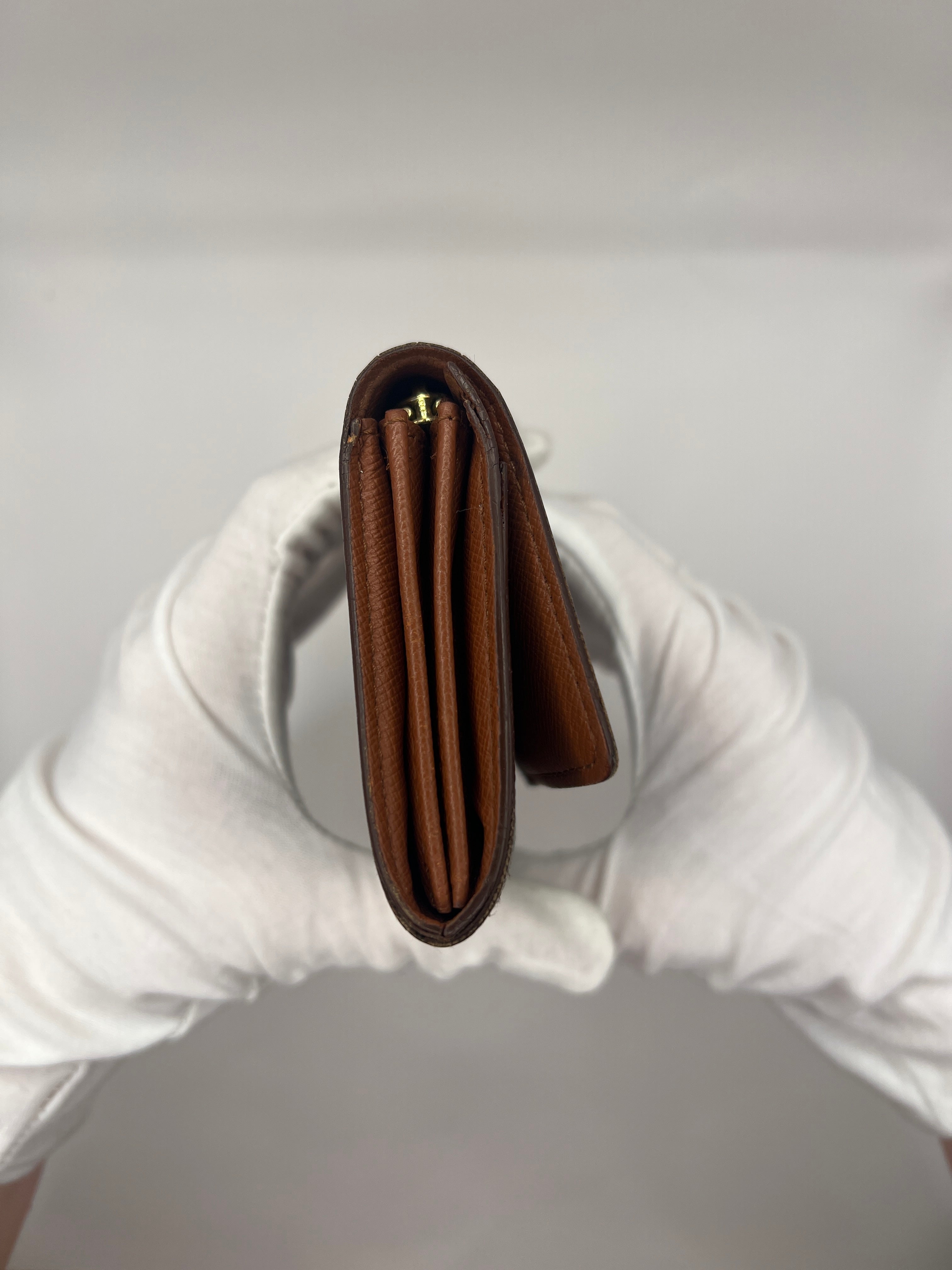 Louis Vuitton Monogram Porte-Monnaie Tresor Wallet