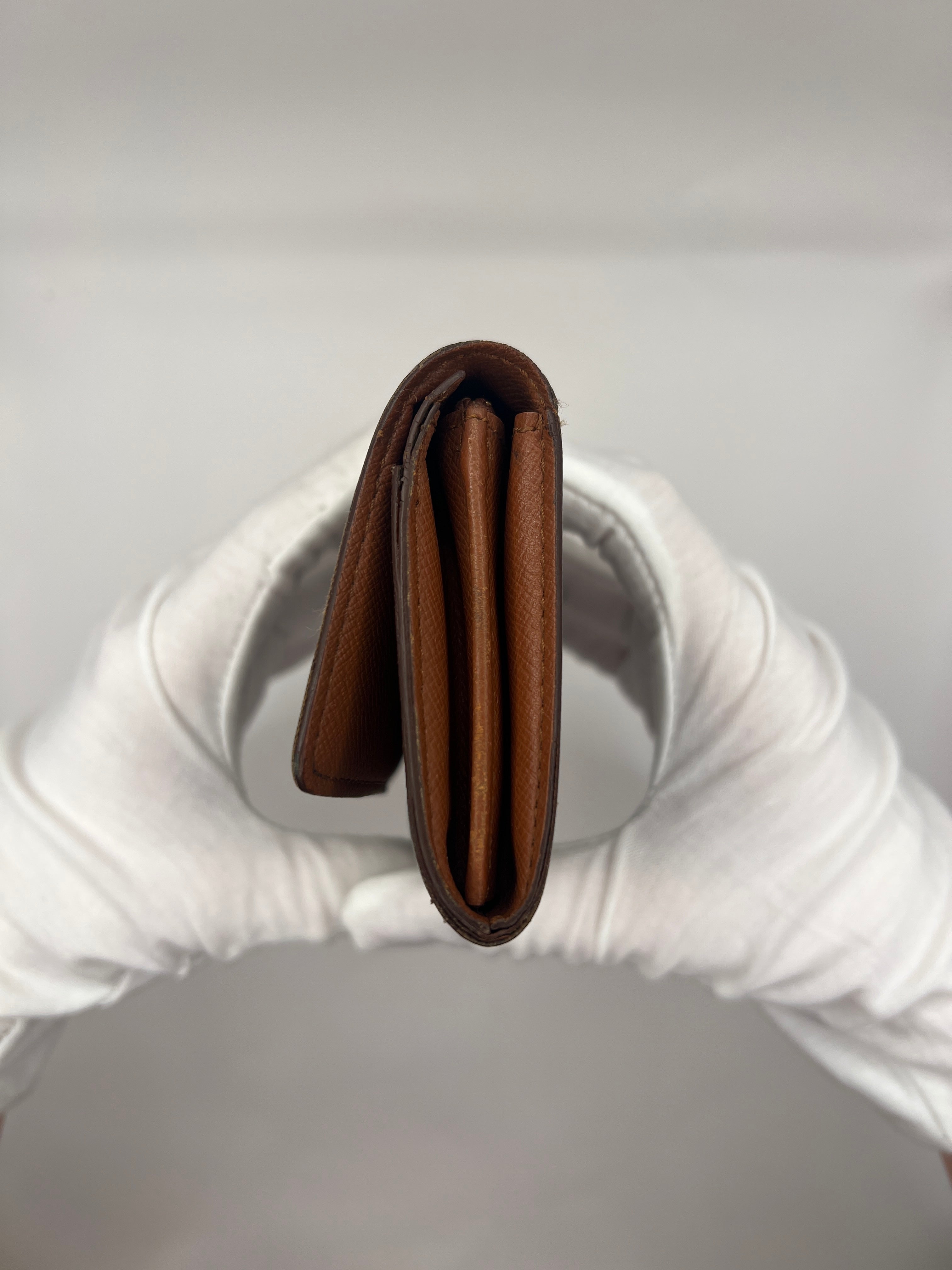 Louis Vuitton Monogram Porte-Monnaie Tresor Wallet