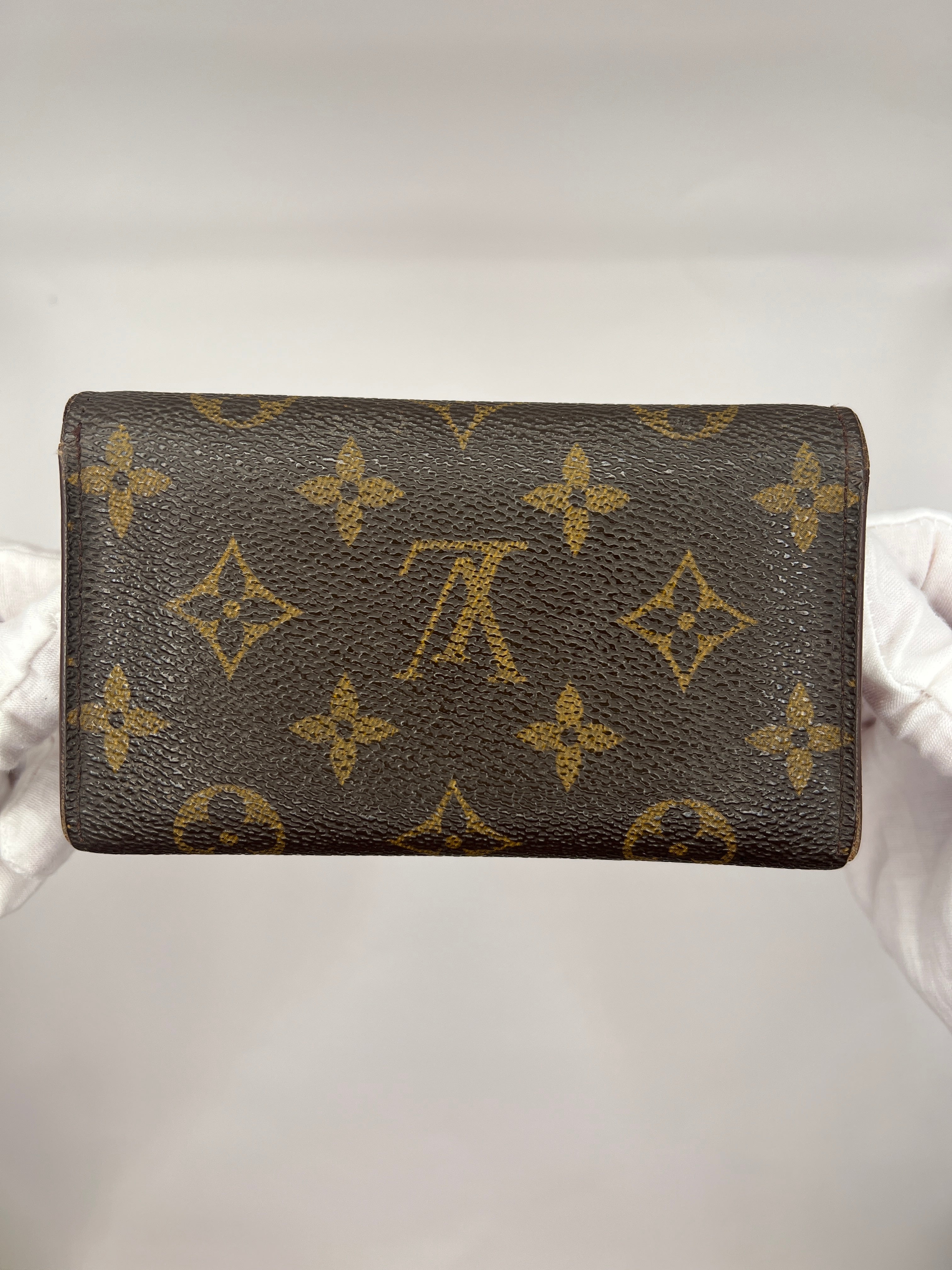 Louis Vuitton Monogram Porte-Monnaie Tresor Wallet