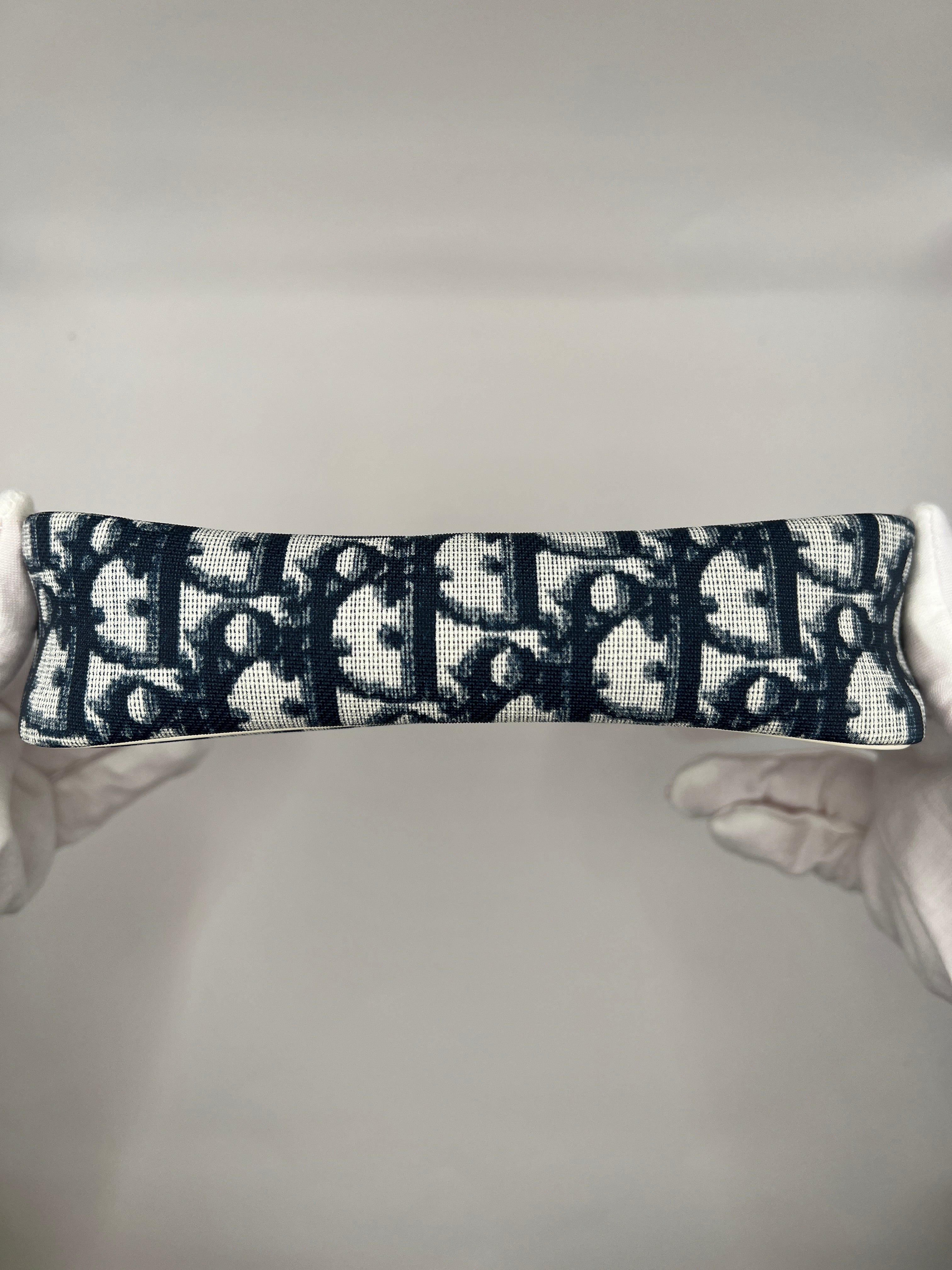 Christian Dior Oblique “1” Pouch Navy