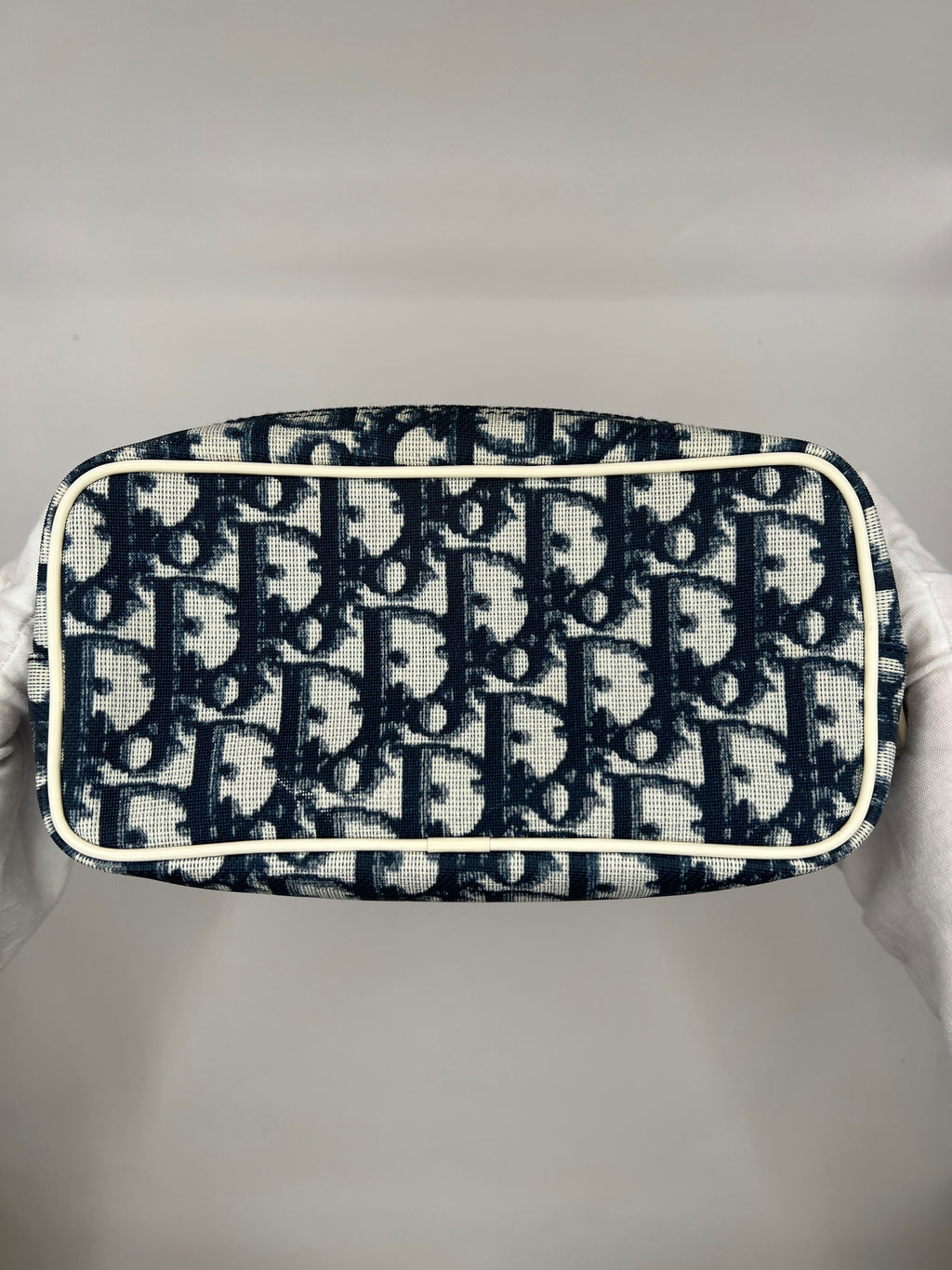 Christian Dior Oblique “1” Pouch Navy