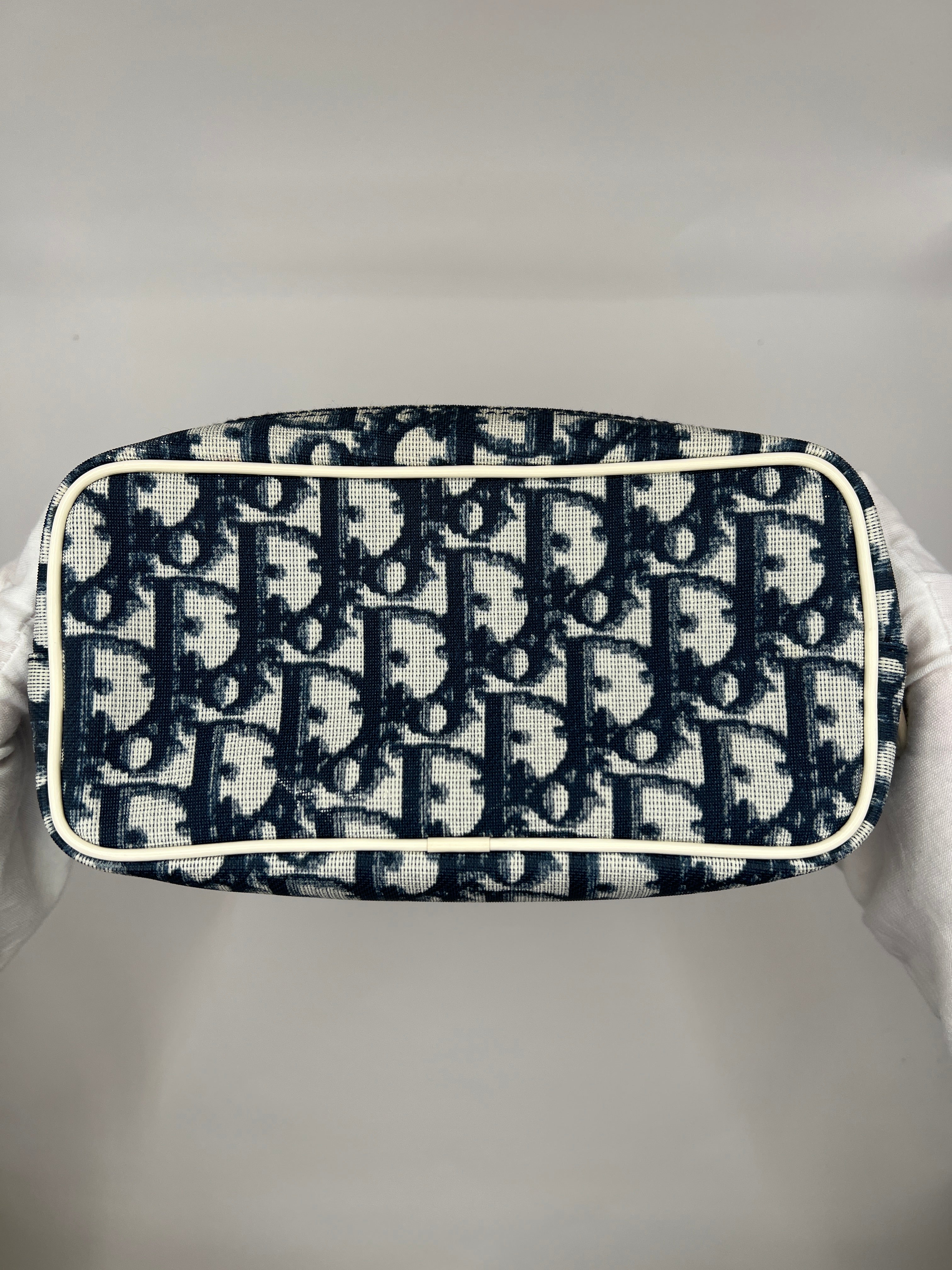 Christian Dior Oblique “1” Pouch Navy
