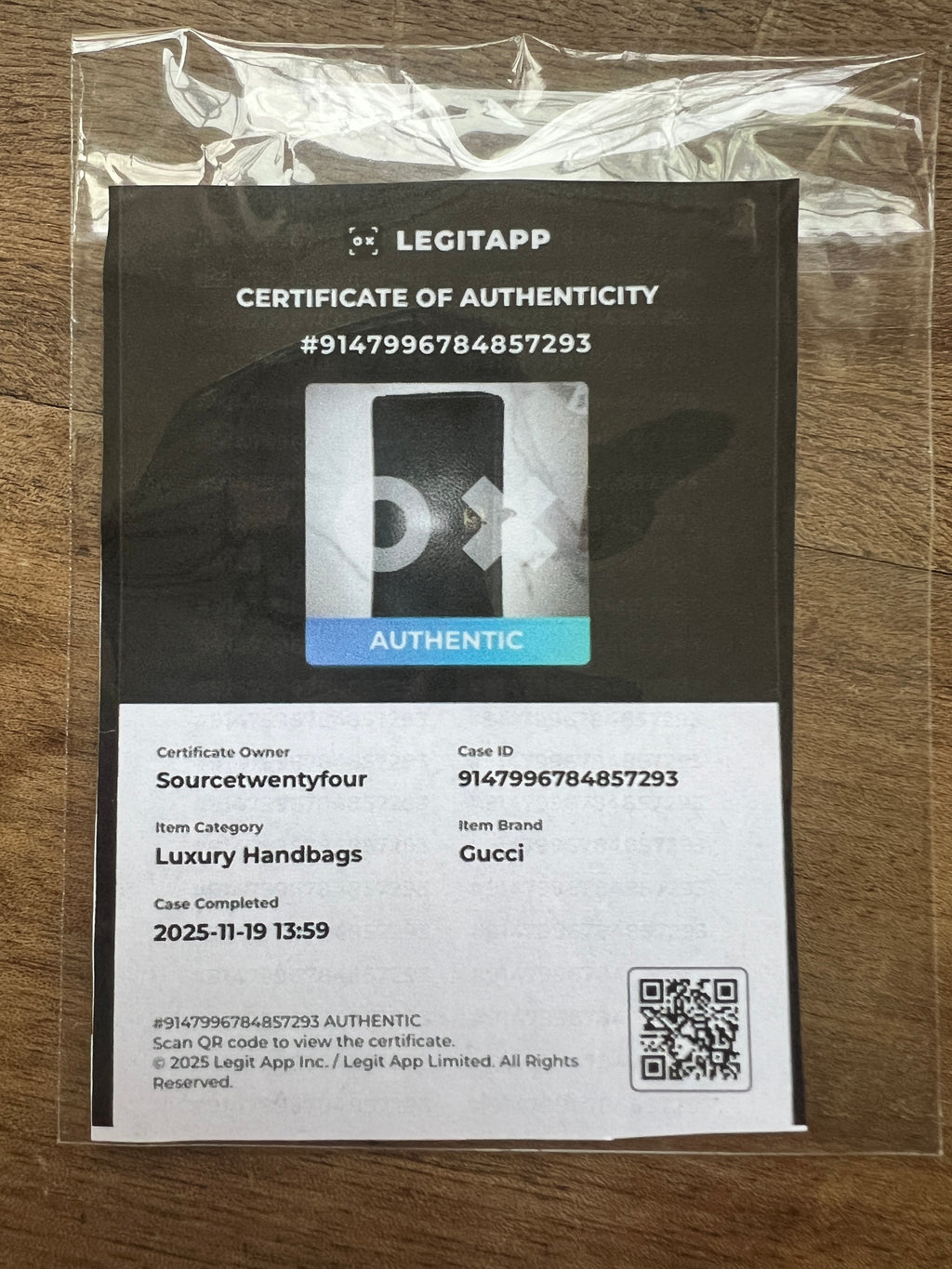 Gucci GG Zip-Around Wallet Black Pebbled Leather