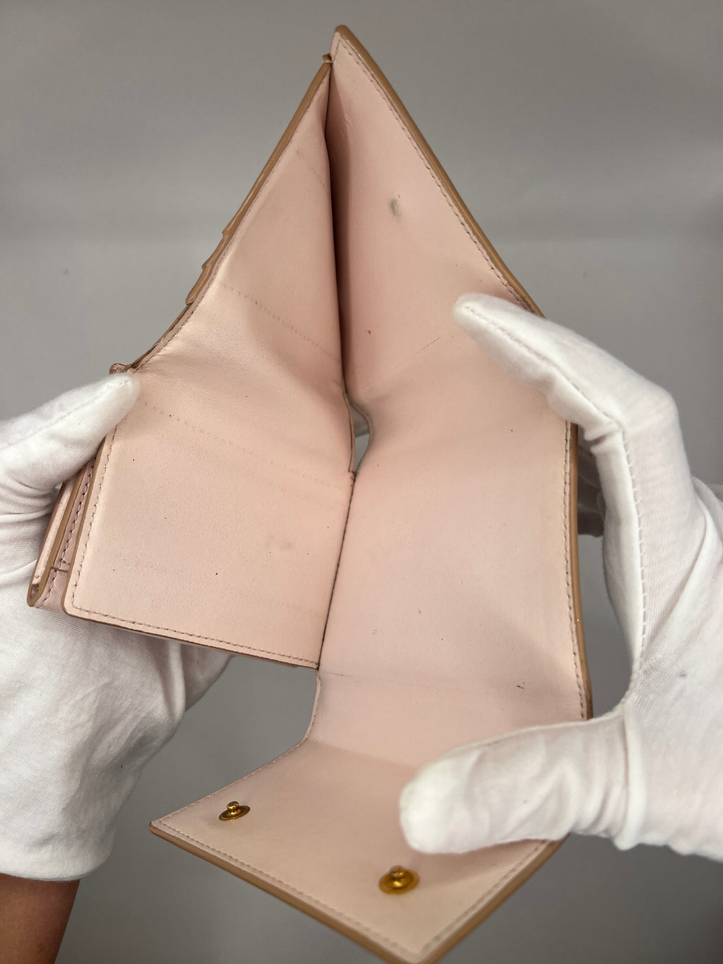 Céline Paris Ballerina Pink Trifold Wallet