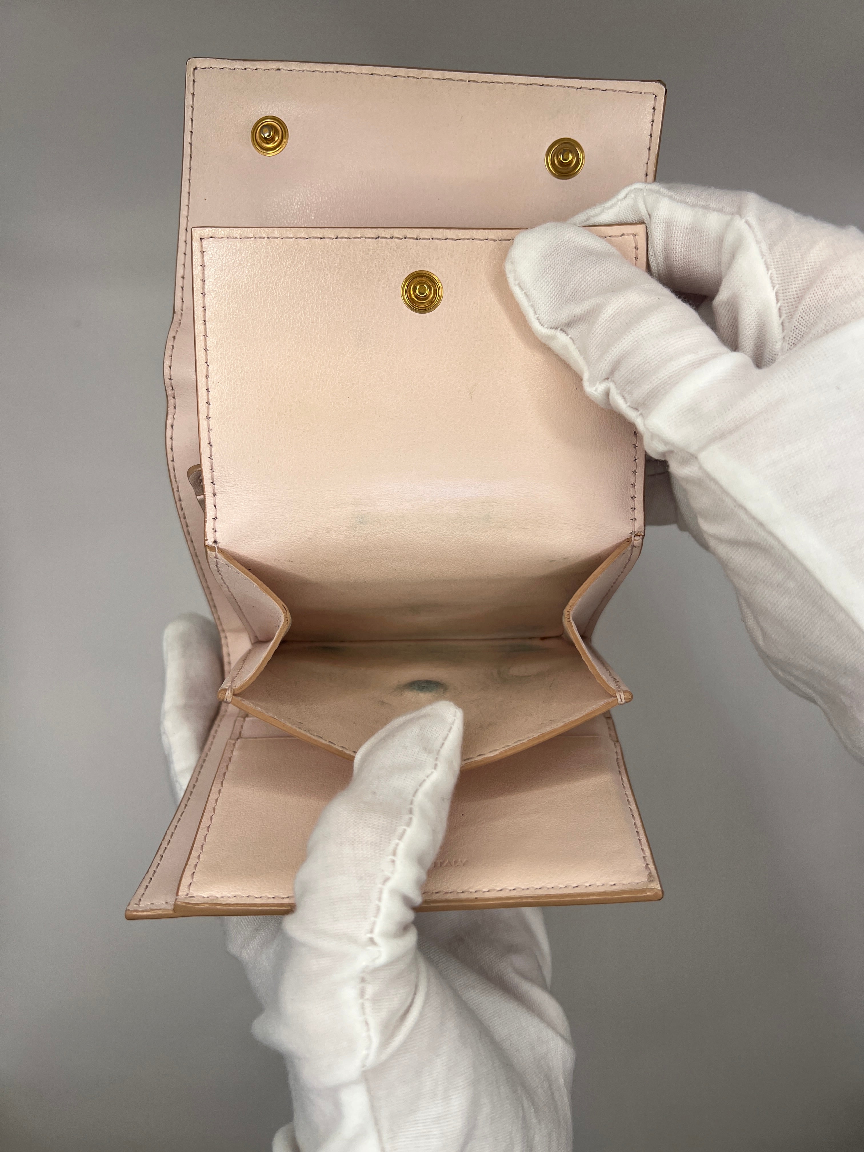 Céline Paris Ballerina Pink Trifold Wallet