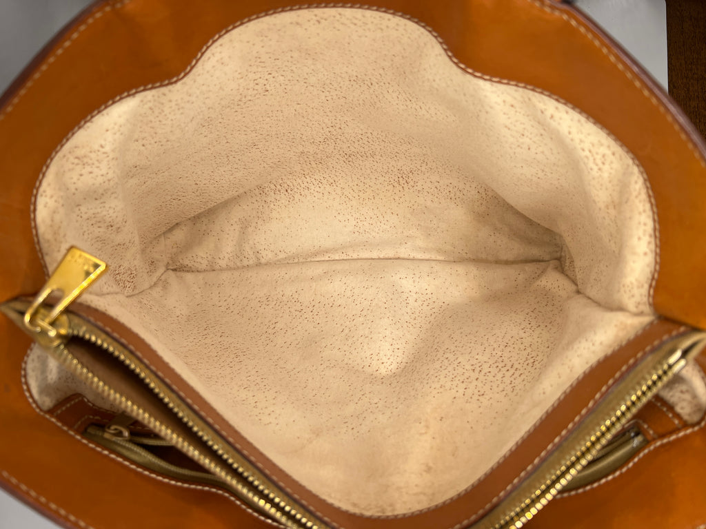 Céline Vintage Macadam Canvas Stripe Tote