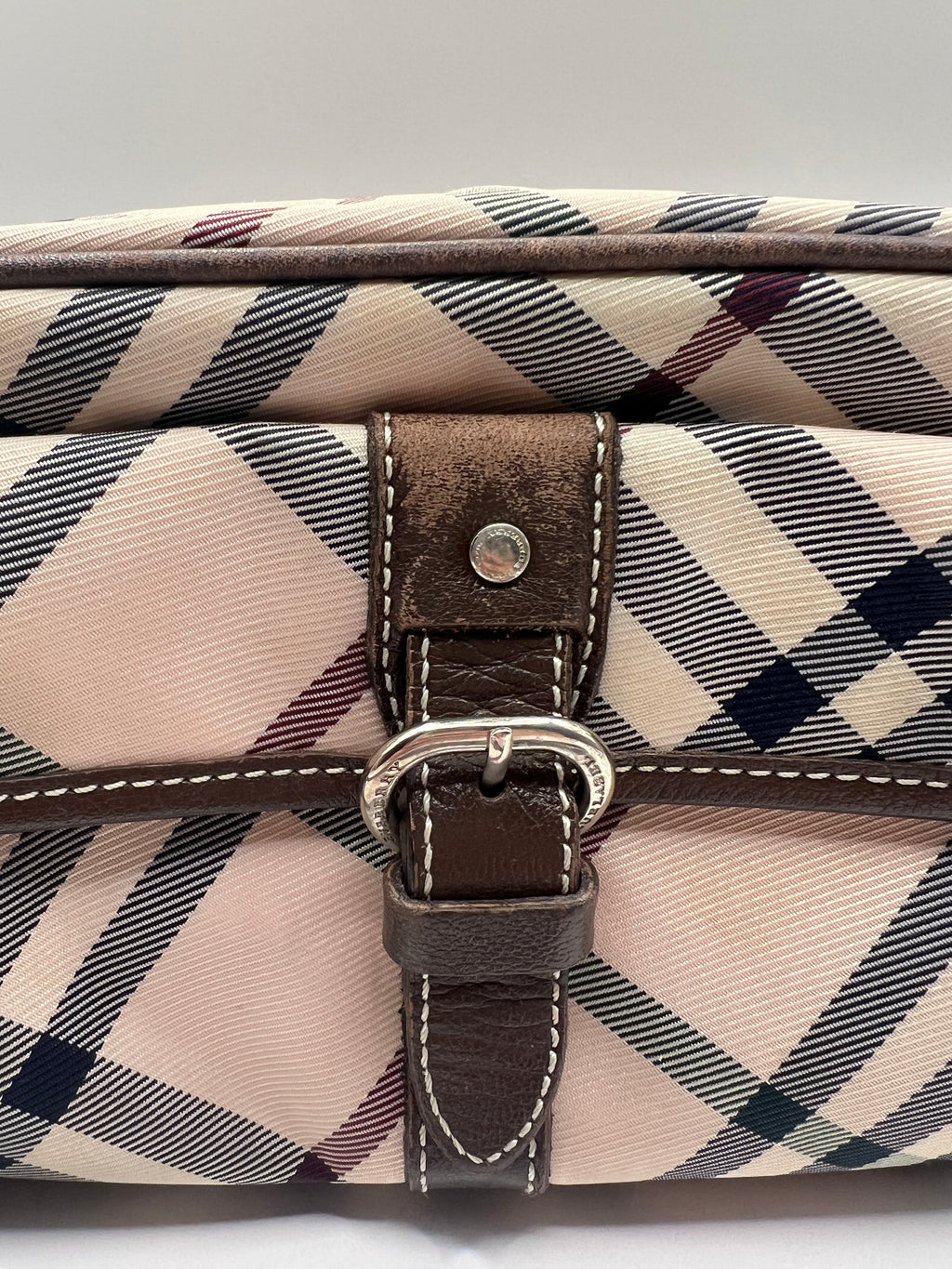Burberry Blue Label Nova Check Crossbody Bag