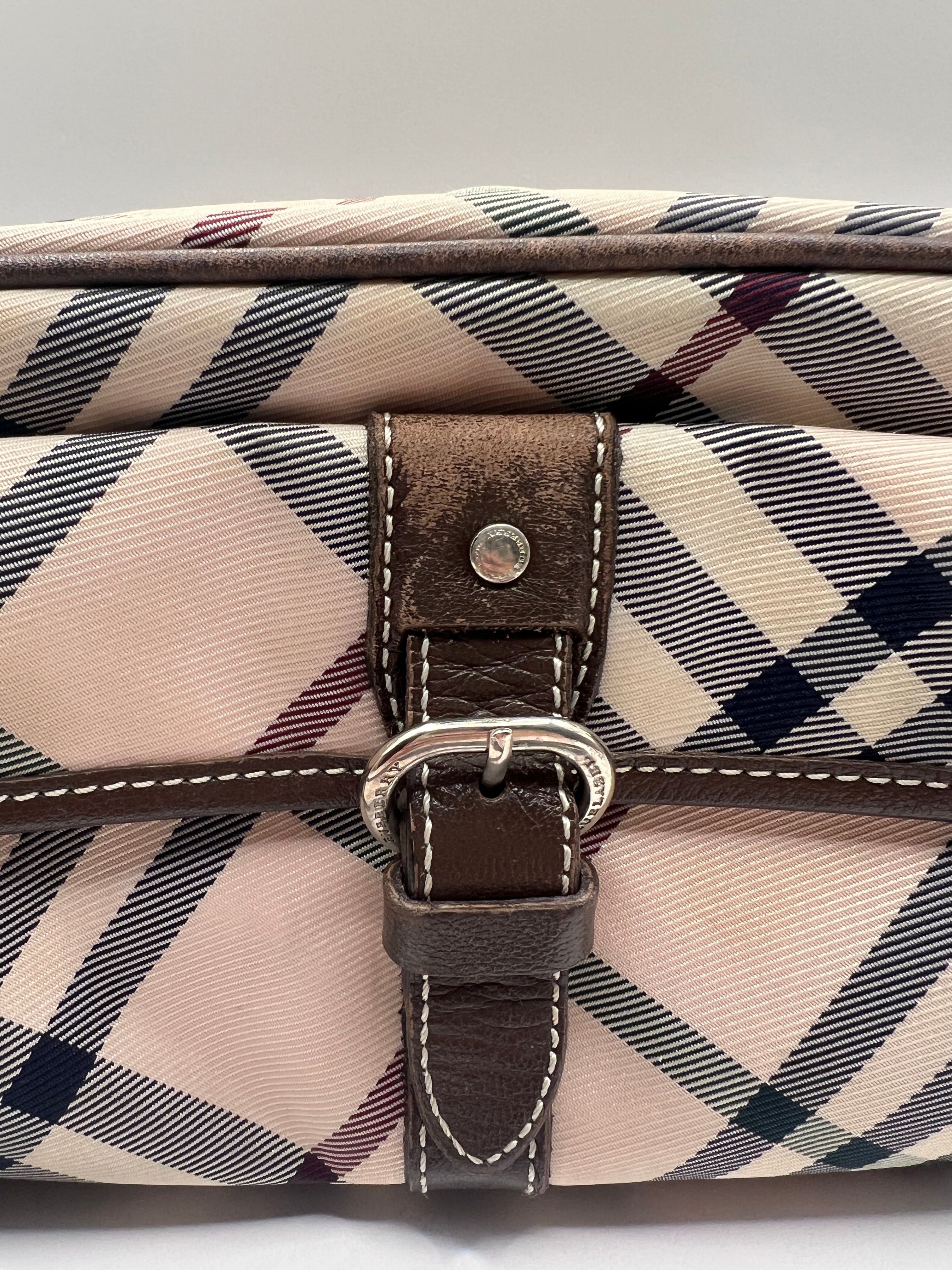 Burberry Blue Label Nova Check Crossbody Bag