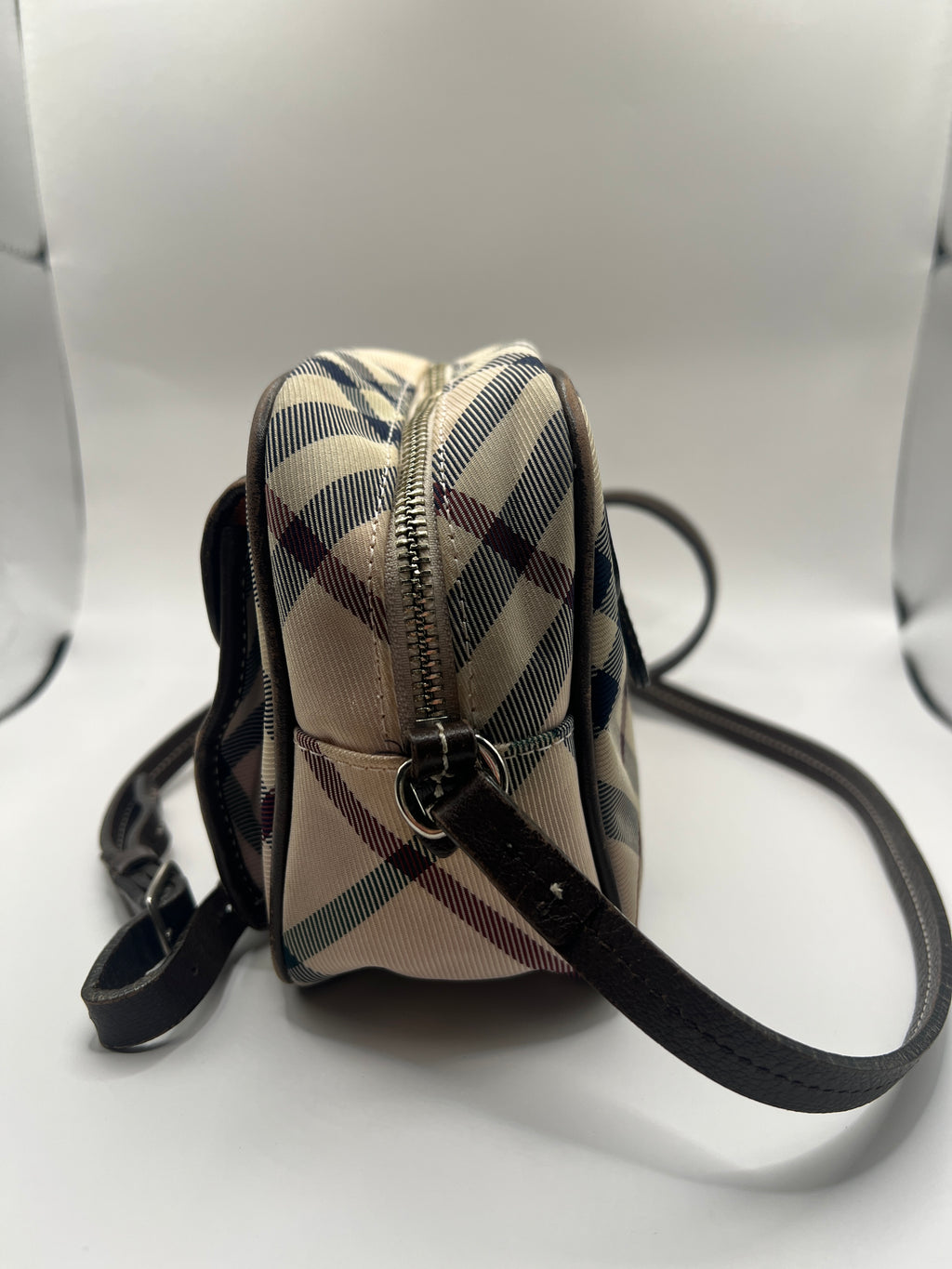 Burberry Blue Label Nova Check Crossbody Bag