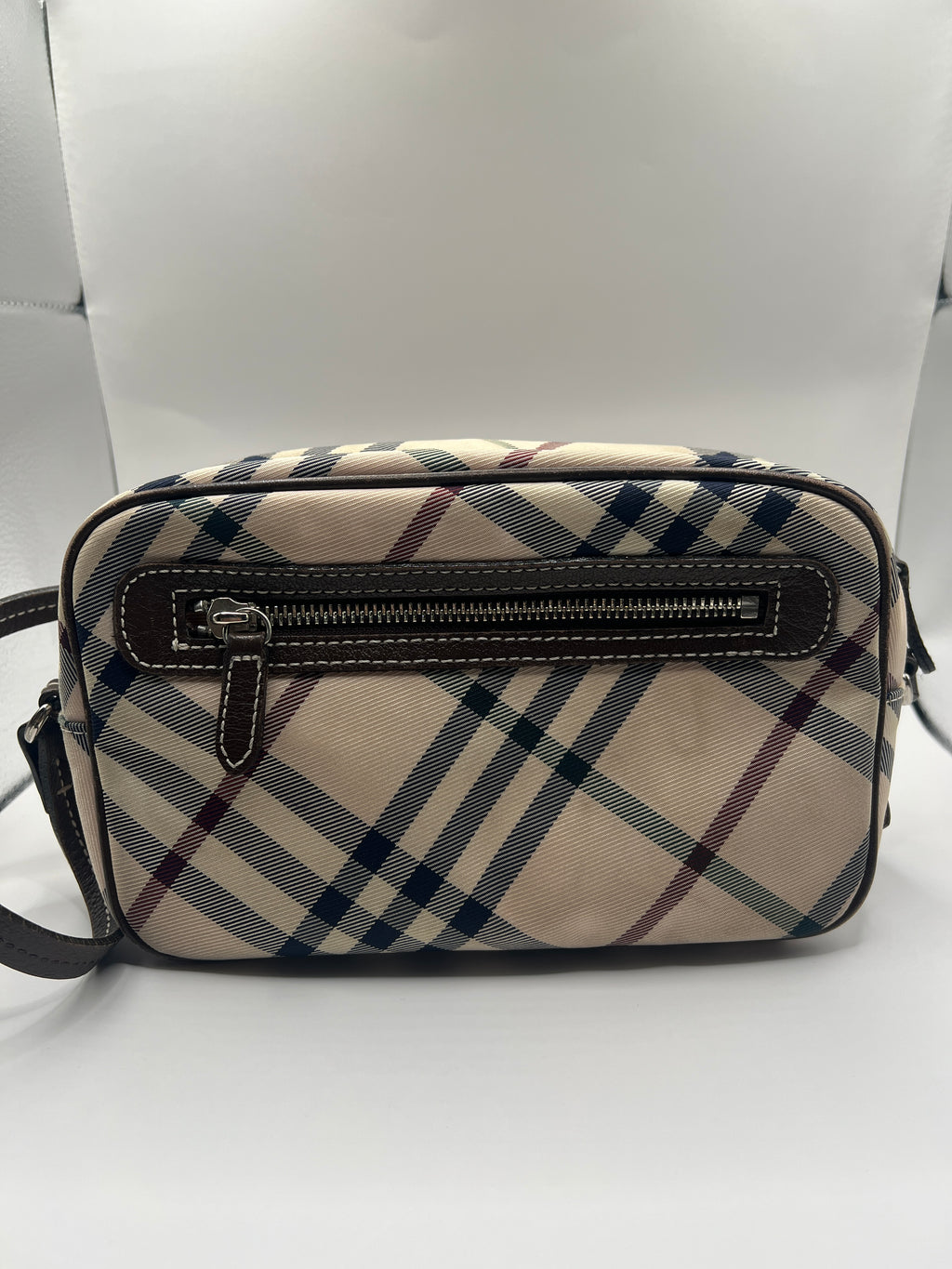 Burberry Blue Label Nova Check Crossbody Bag