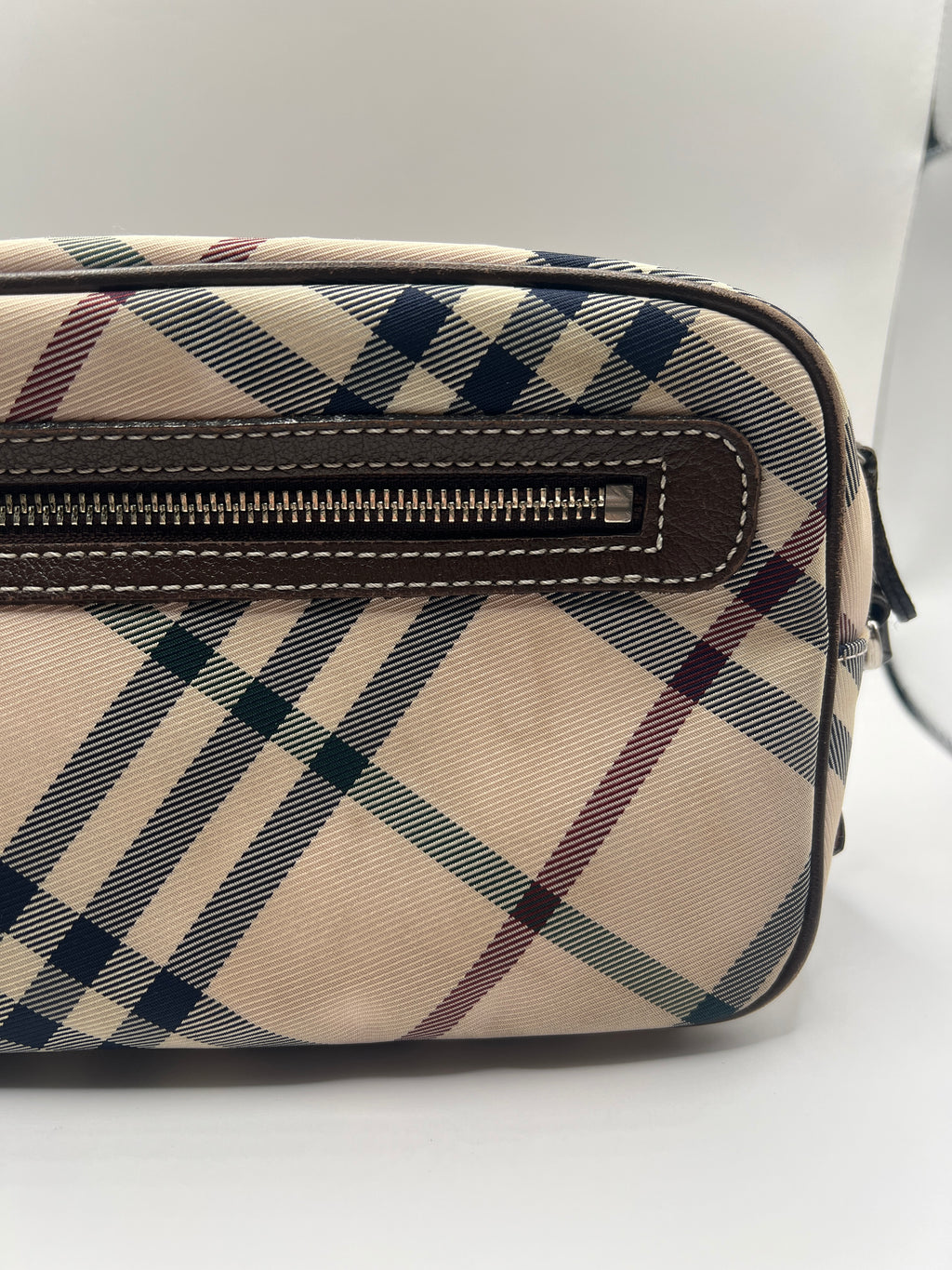 Burberry Blue Label Nova Check Crossbody Bag