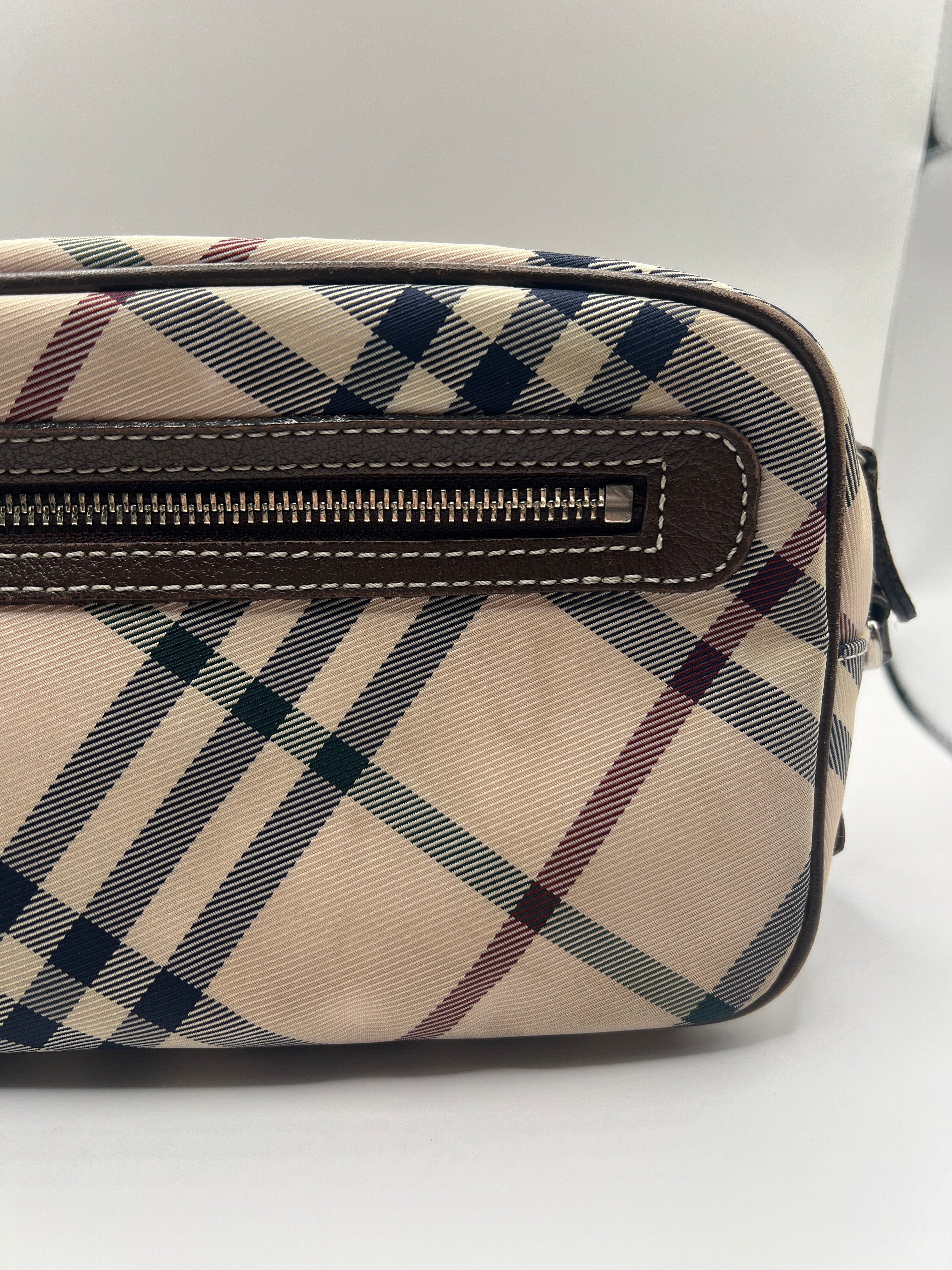 Burberry Blue Label Nova Check Crossbody Bag