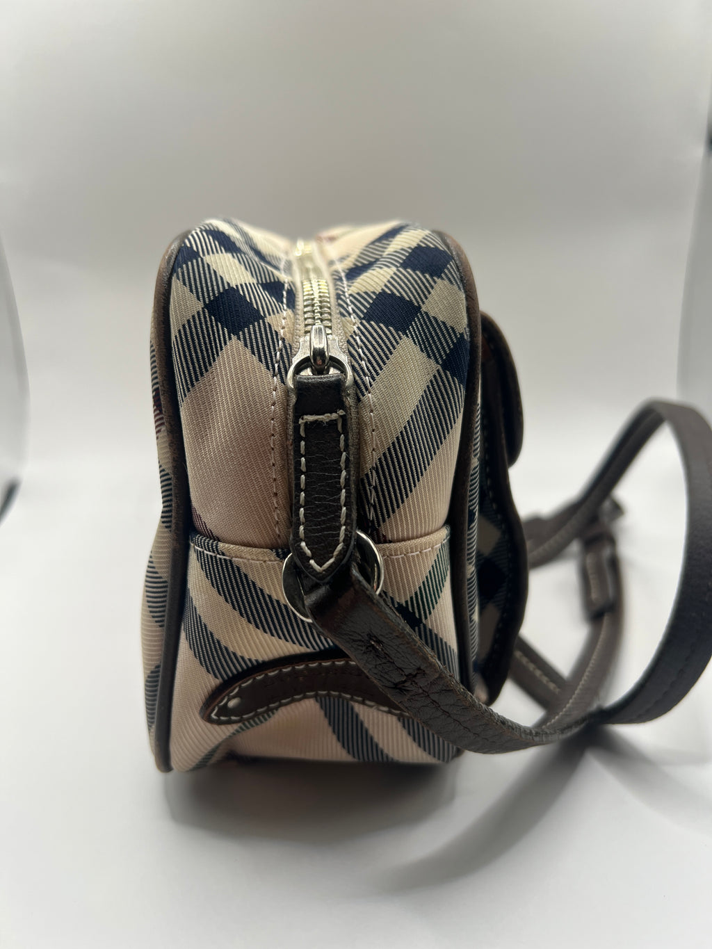 Burberry Blue Label Nova Check Crossbody Bag