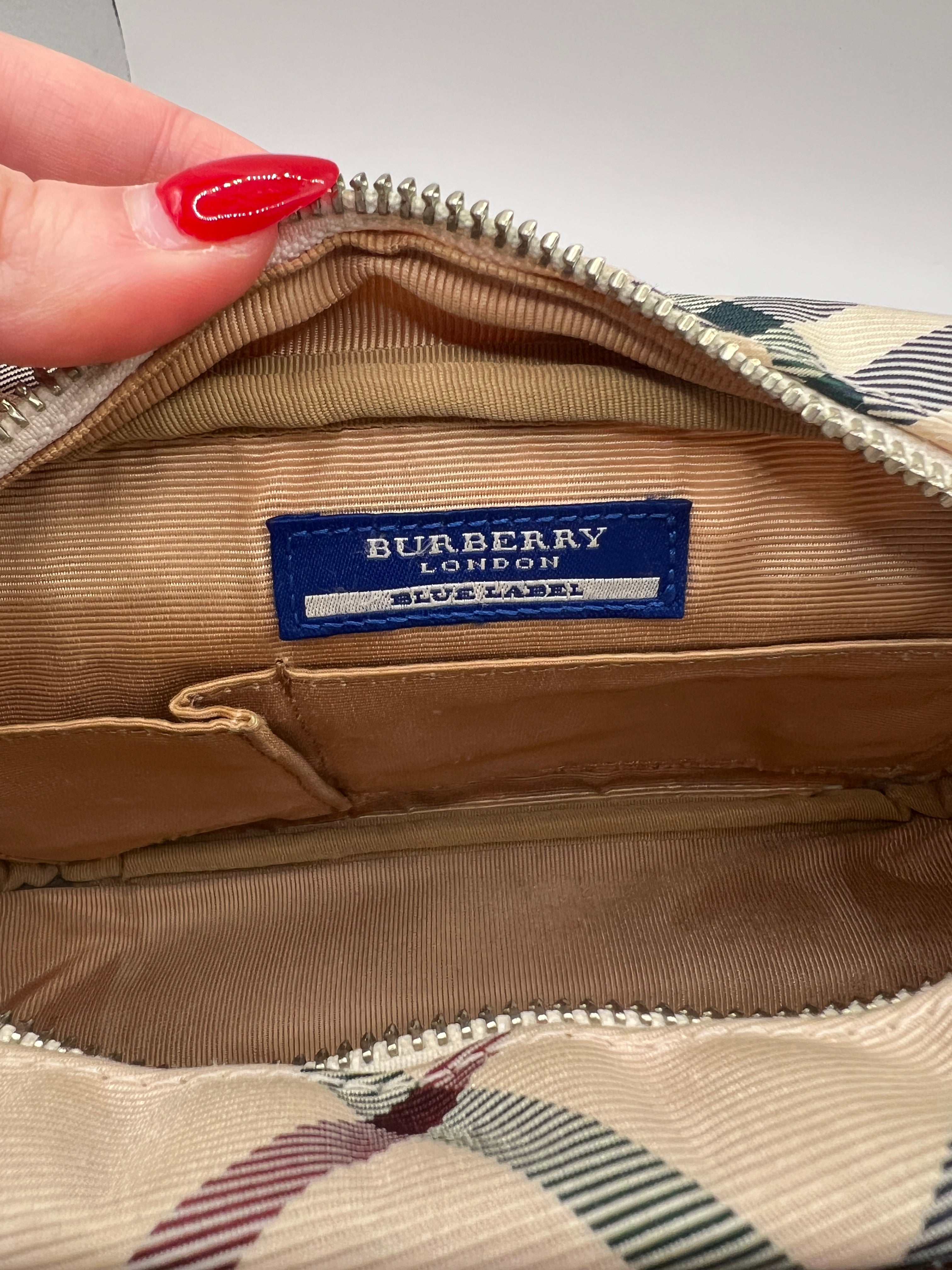 Burberry Blue Label Nova Check Crossbody Bag