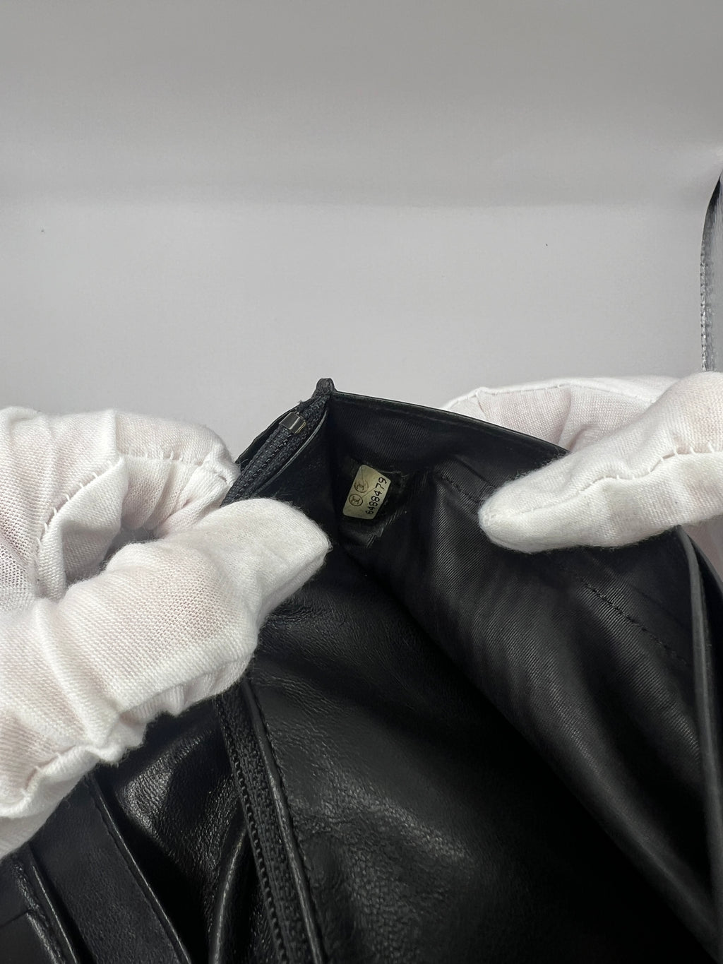 Chanel Vintage Patent Leather Long Wallet (2000–2002 Series)