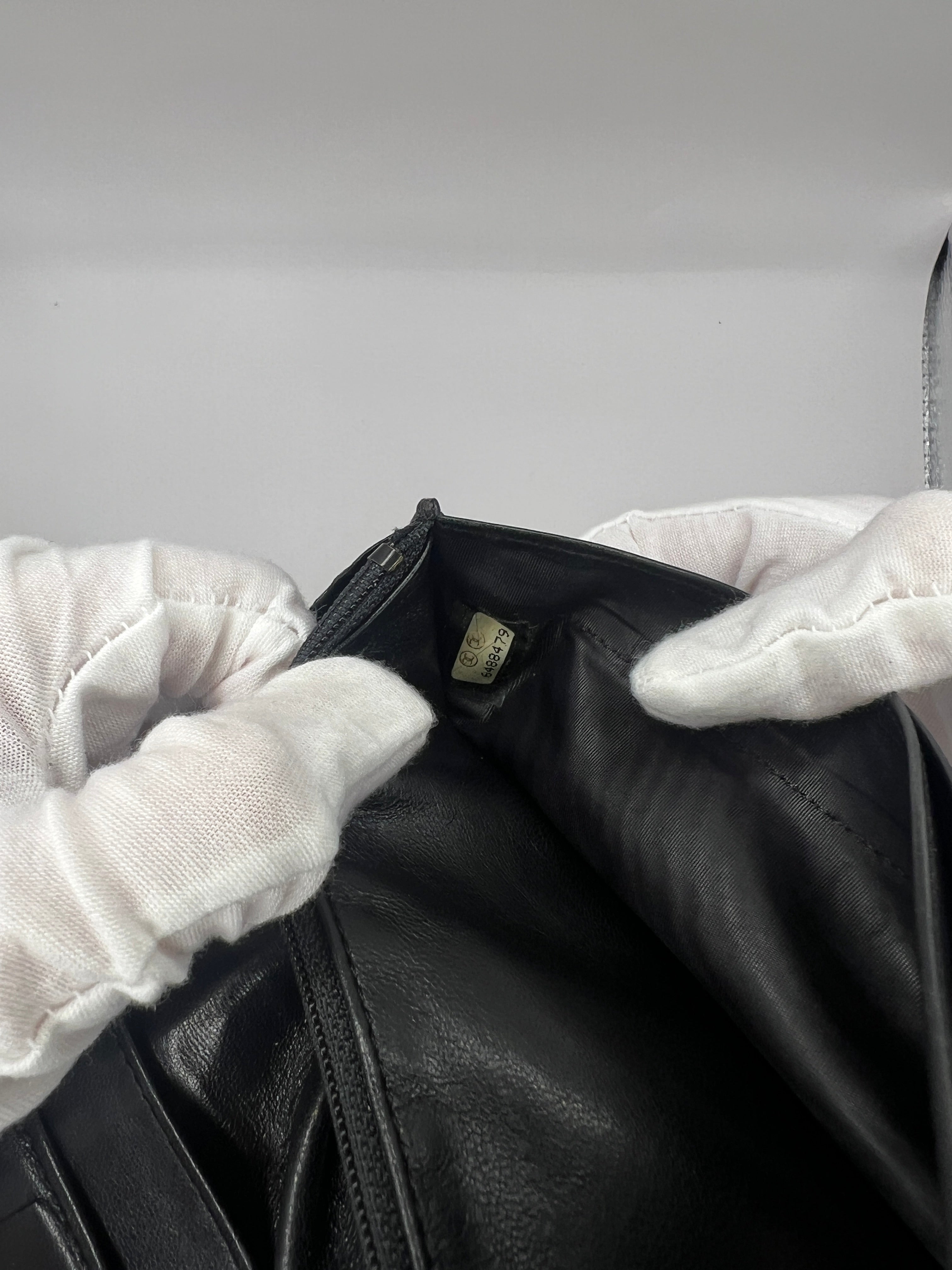 Chanel Vintage Patent Leather Long Wallet (2000–2002 Series)