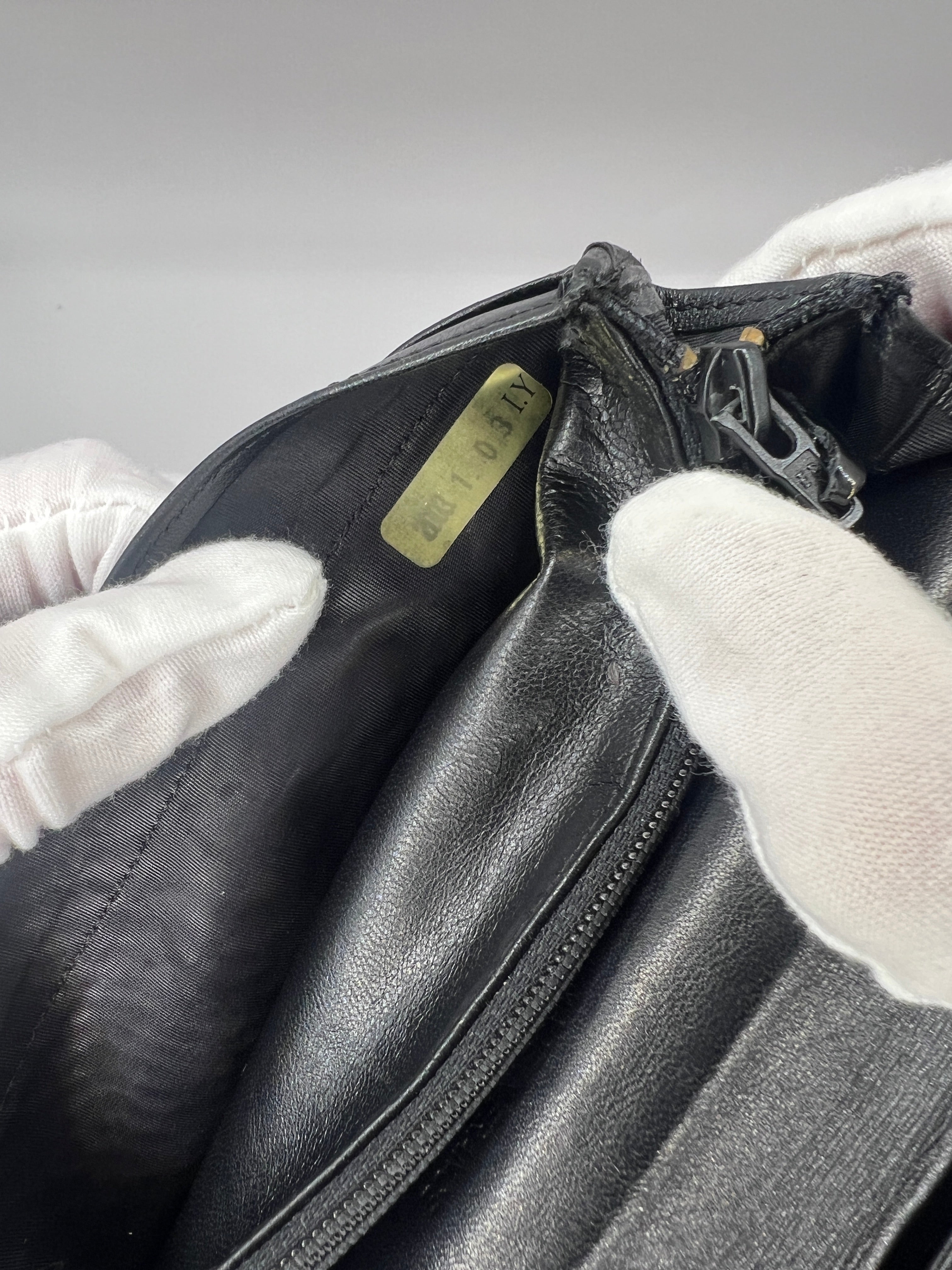 Chanel Vintage Patent Leather Long Wallet (2000–2002 Series)