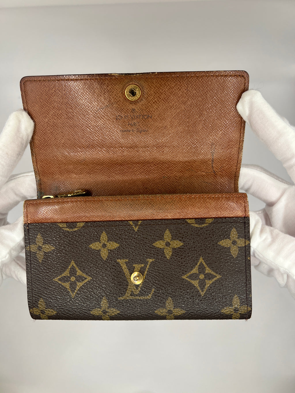 Louis Vuitton Monogram French Purse Wallet