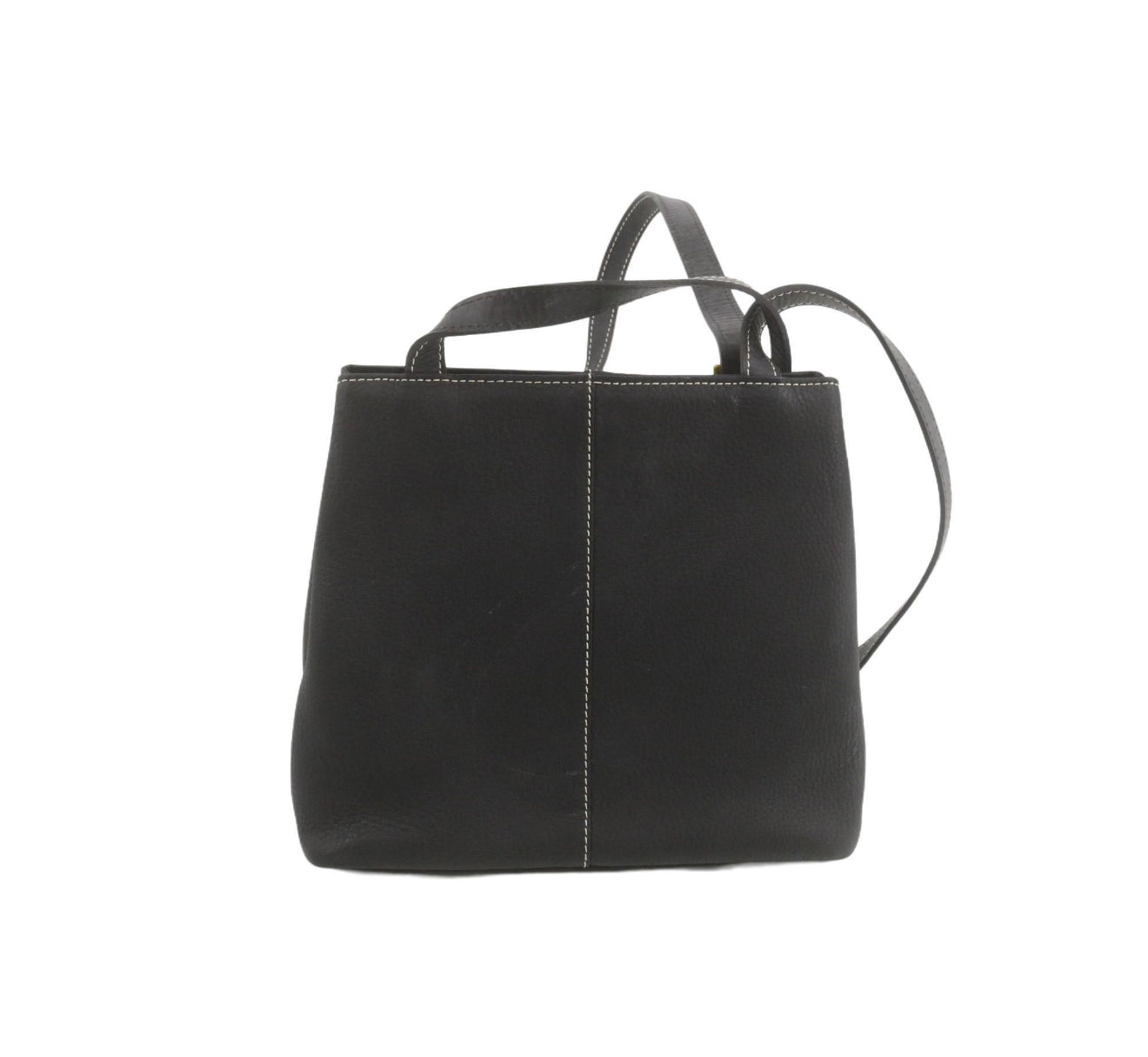 Black Burberry Leather Shoulder Bag