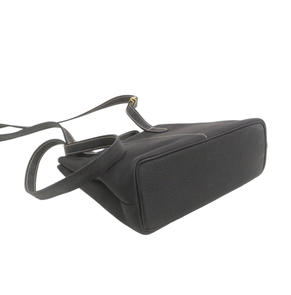 Black Burberry Leather Shoulder Bag