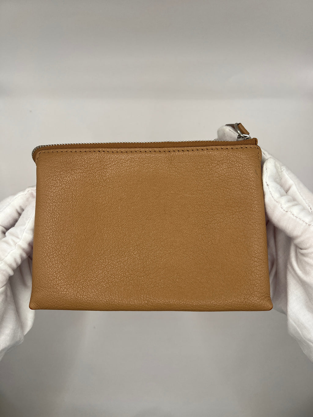 Givenchy Leather Two-Tone Pouch Wrislet