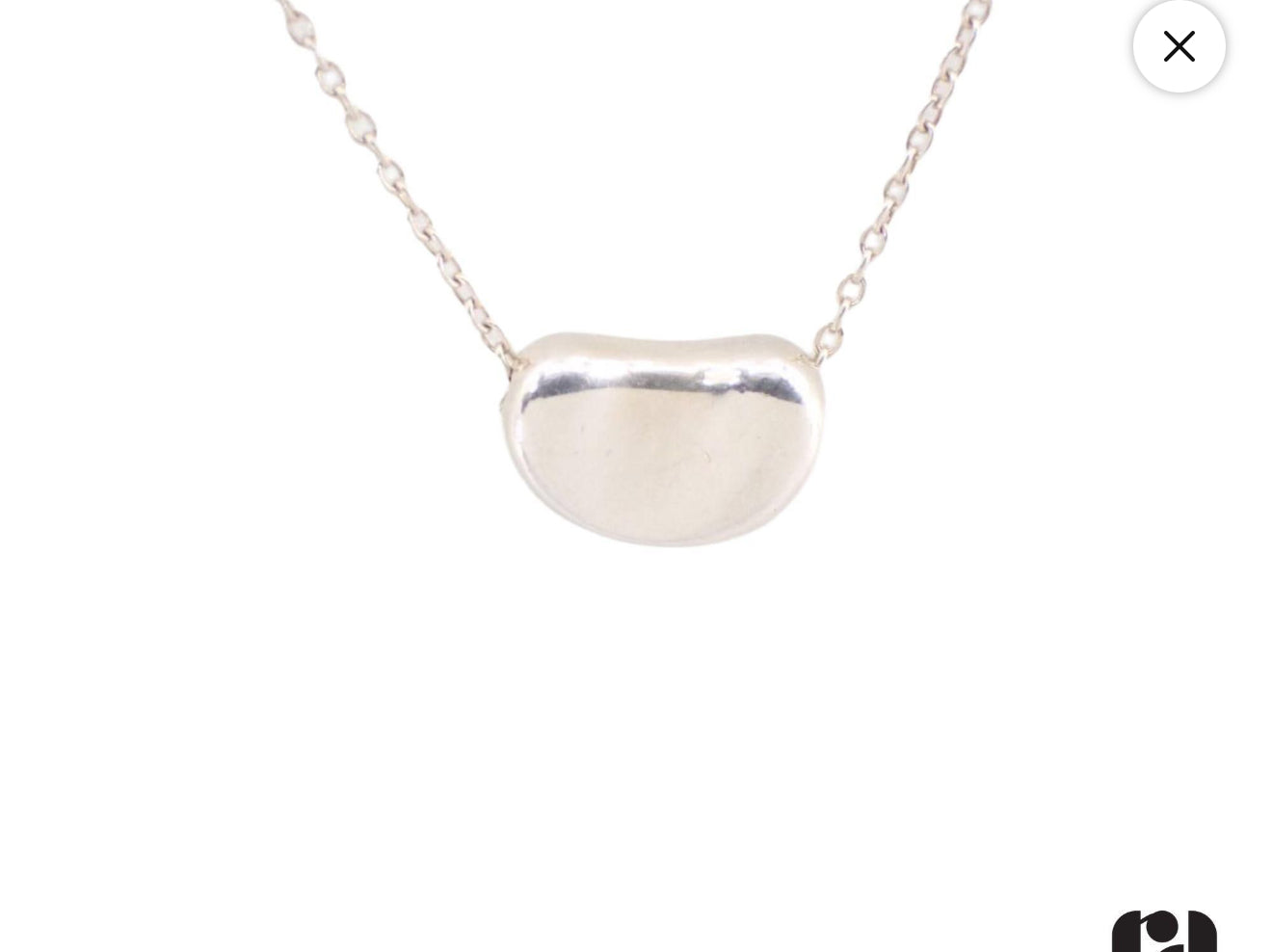 Tiffany Bean Necklace