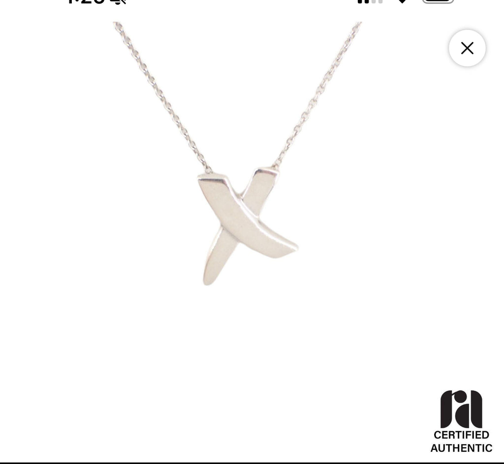 Tiffany's Paloma's Graffiti X Necklace