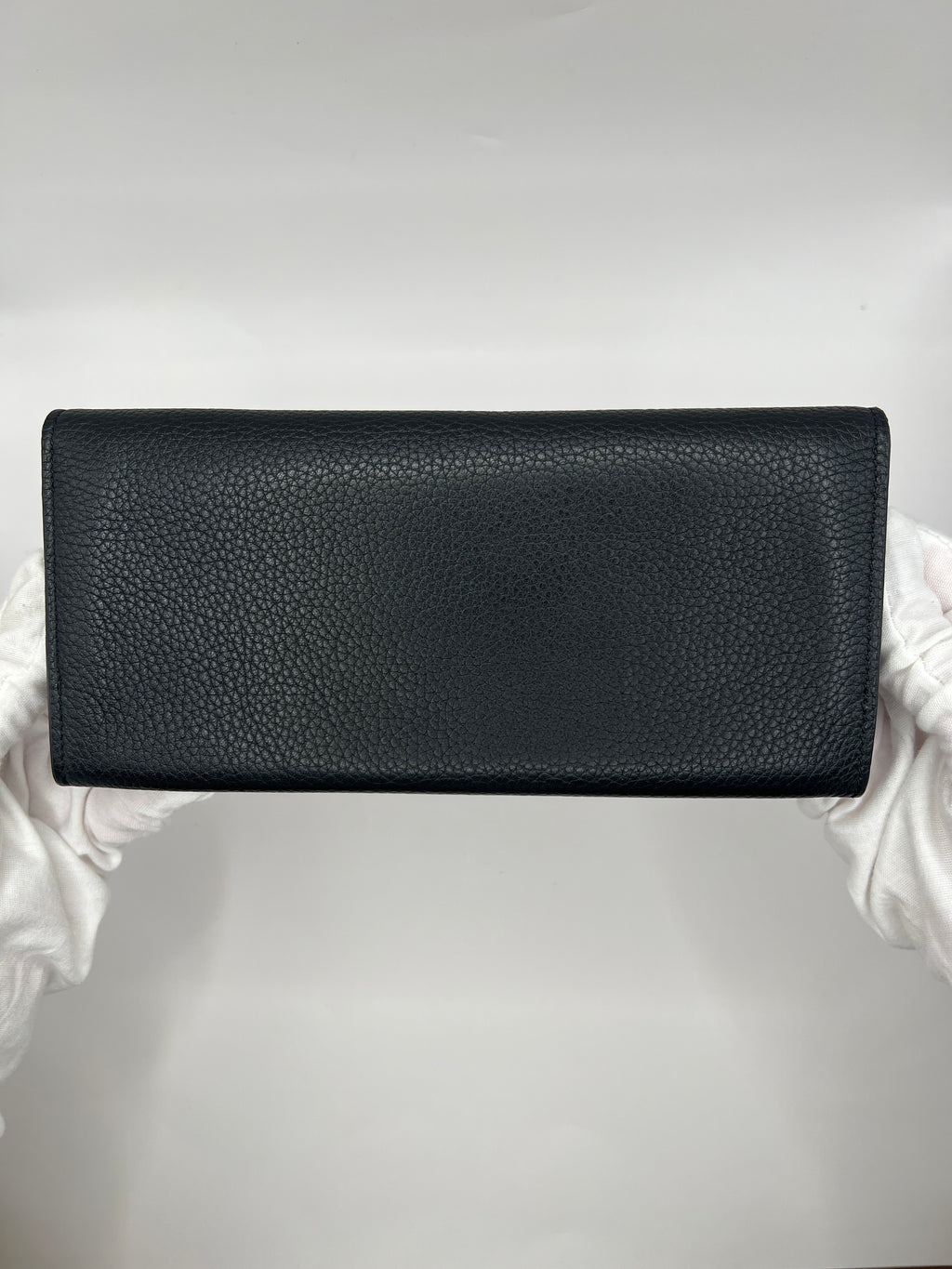 Dunhill Pebbled Leather Long Wallet