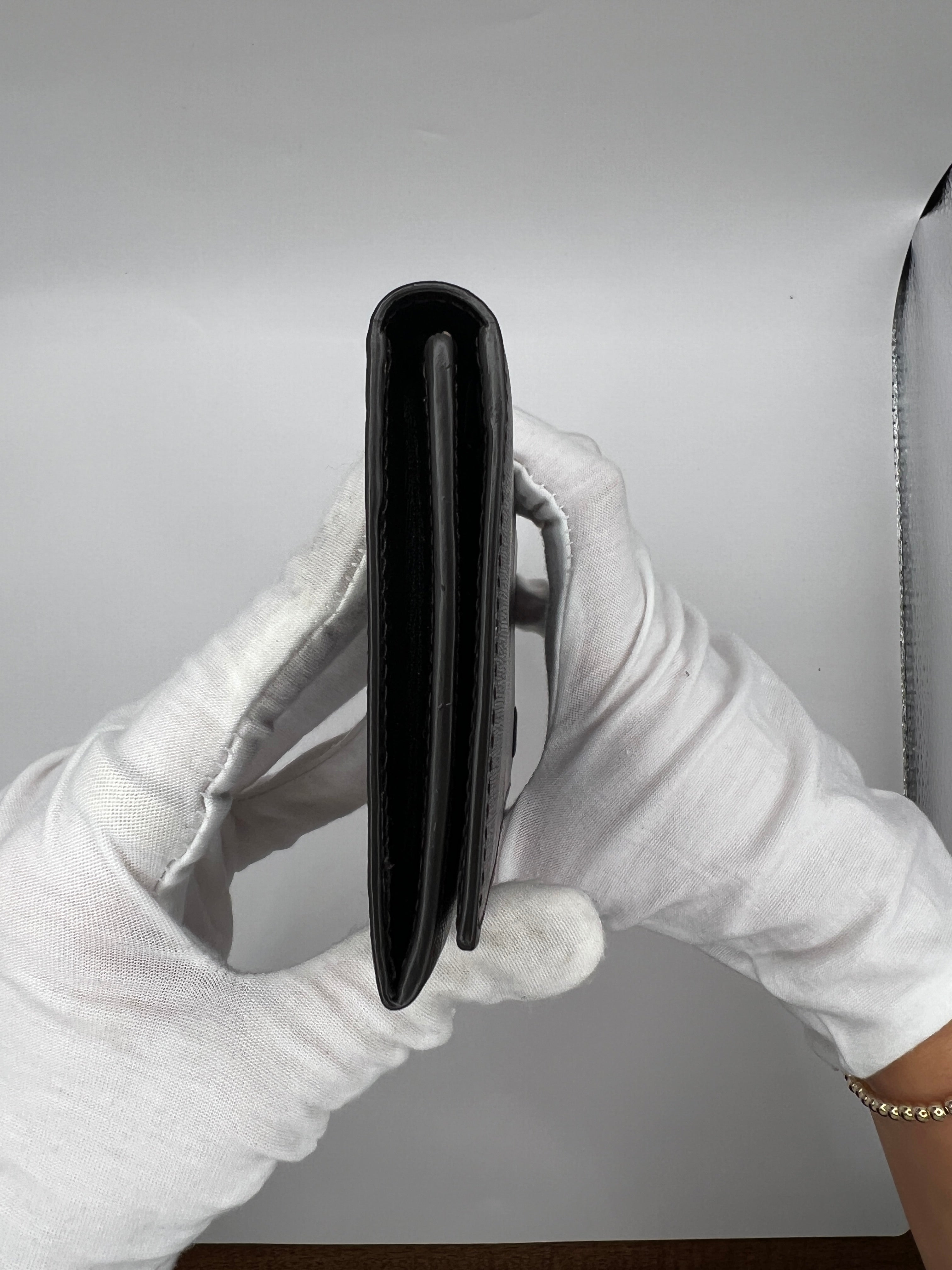 Dunhill Black Saffiano Leather Long Wallet