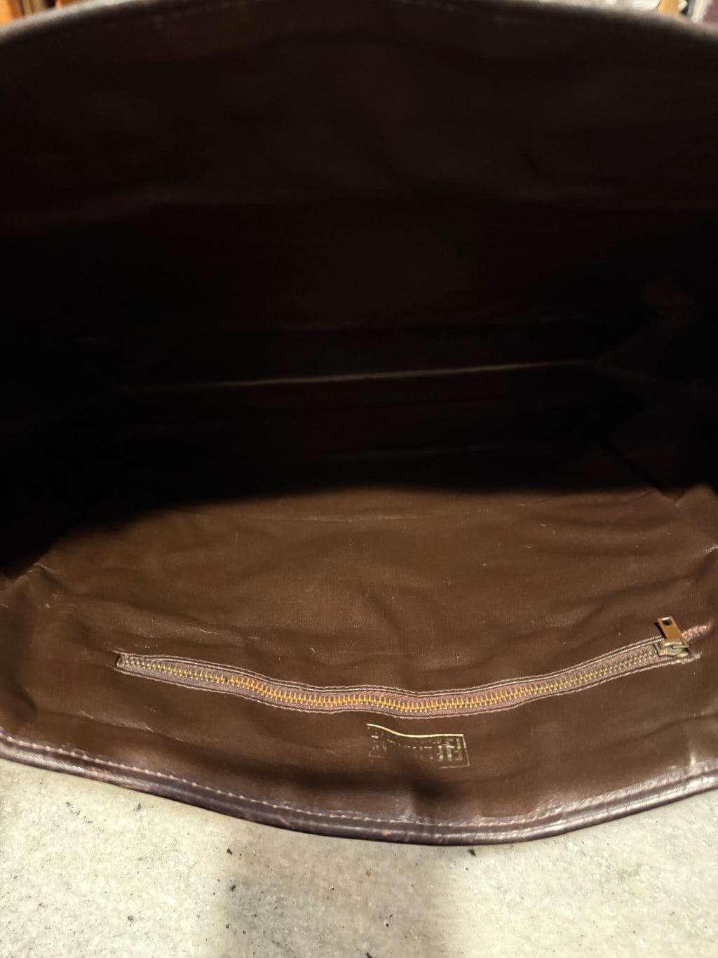 Fendi Zucca Canvas Tote – Brown FF Monogram