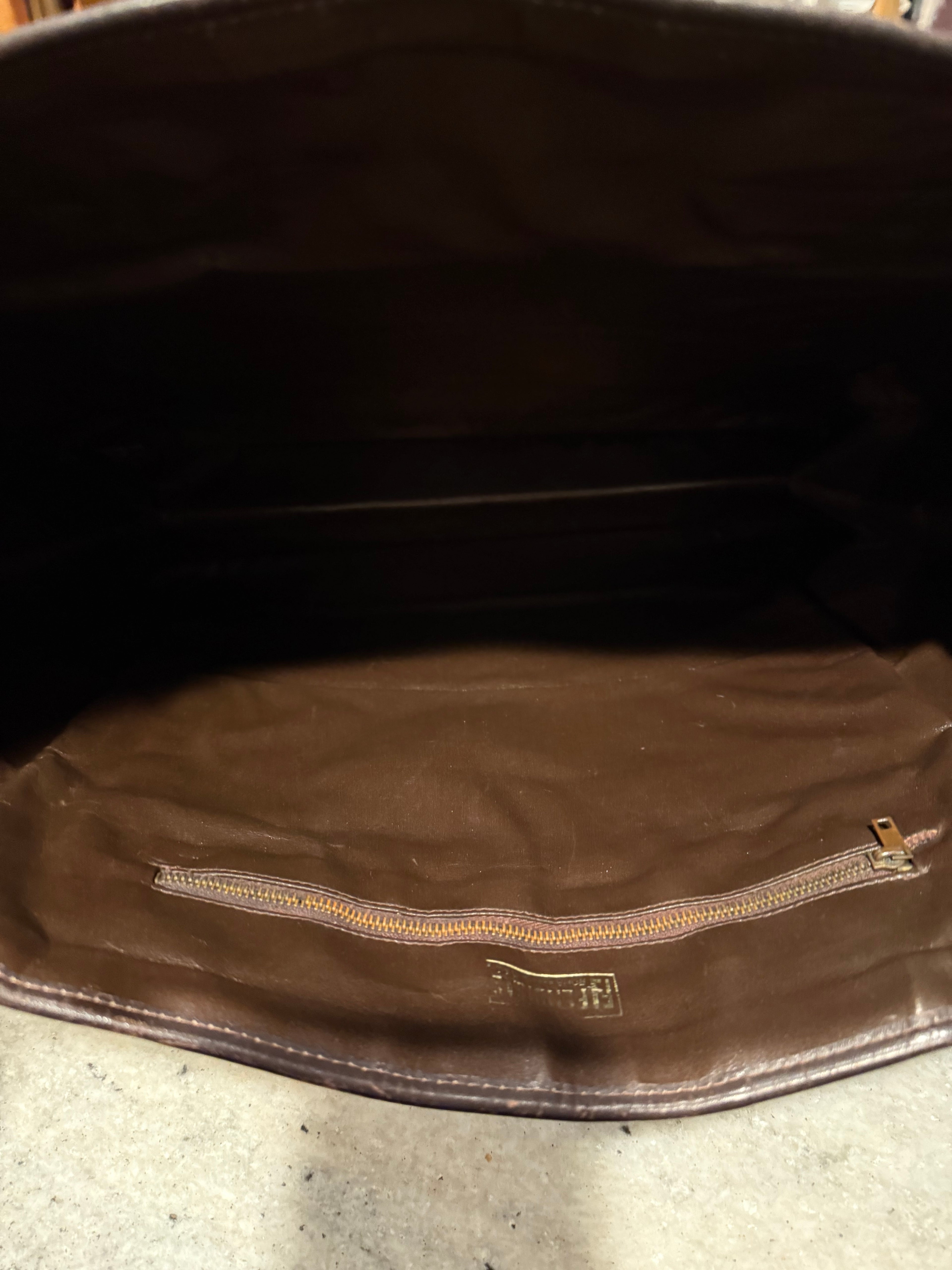 Fendi Zucca Canvas Tote – Brown FF Monogram