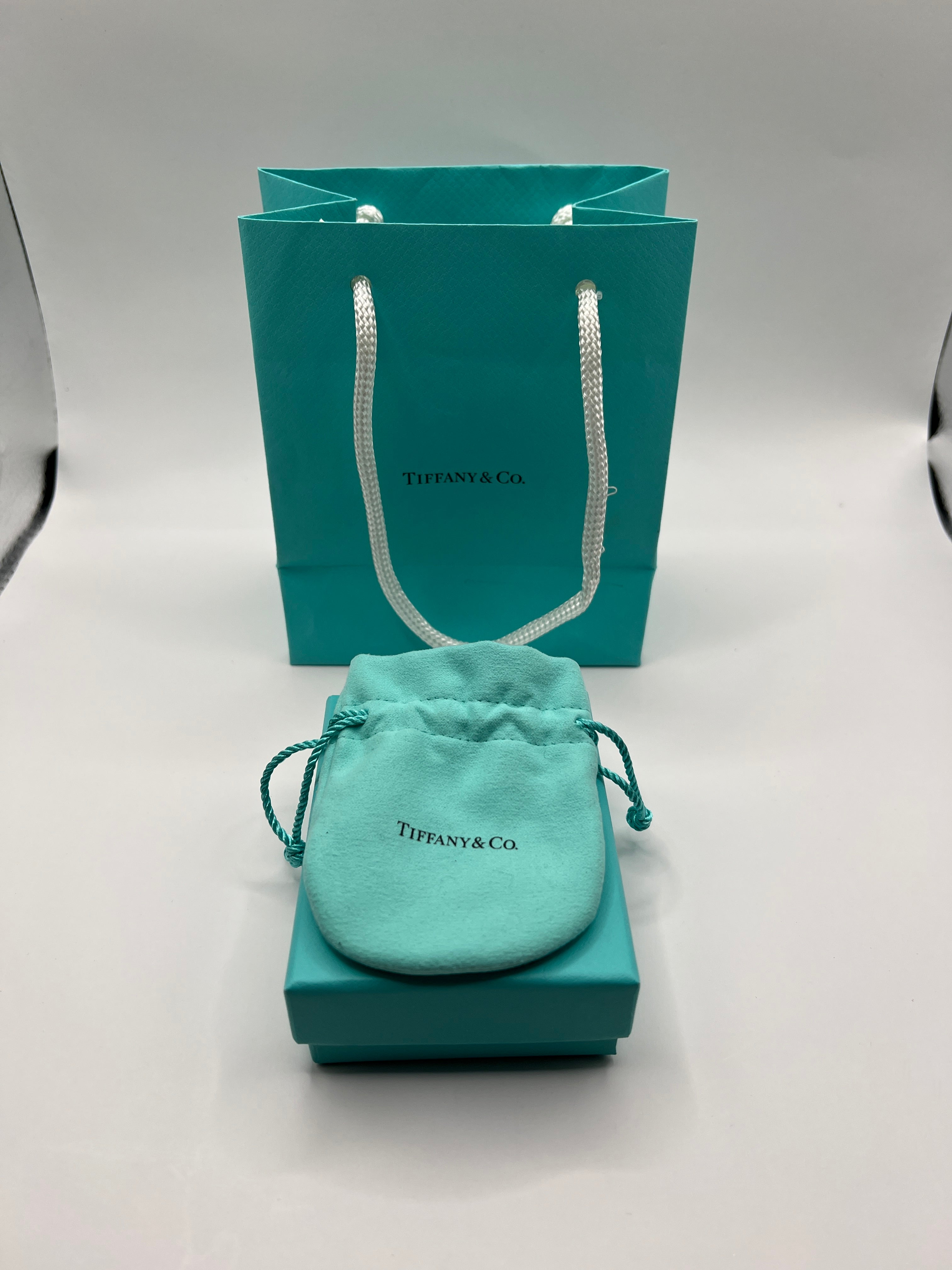 Tiffany & Co. Elsa Peretti Open Heart Necklace in Sterling Silver (18”)