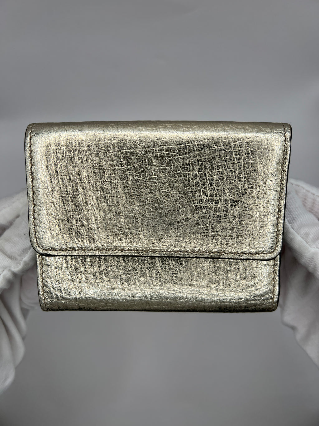 Chloe Mini Aby Wallet Light Gold