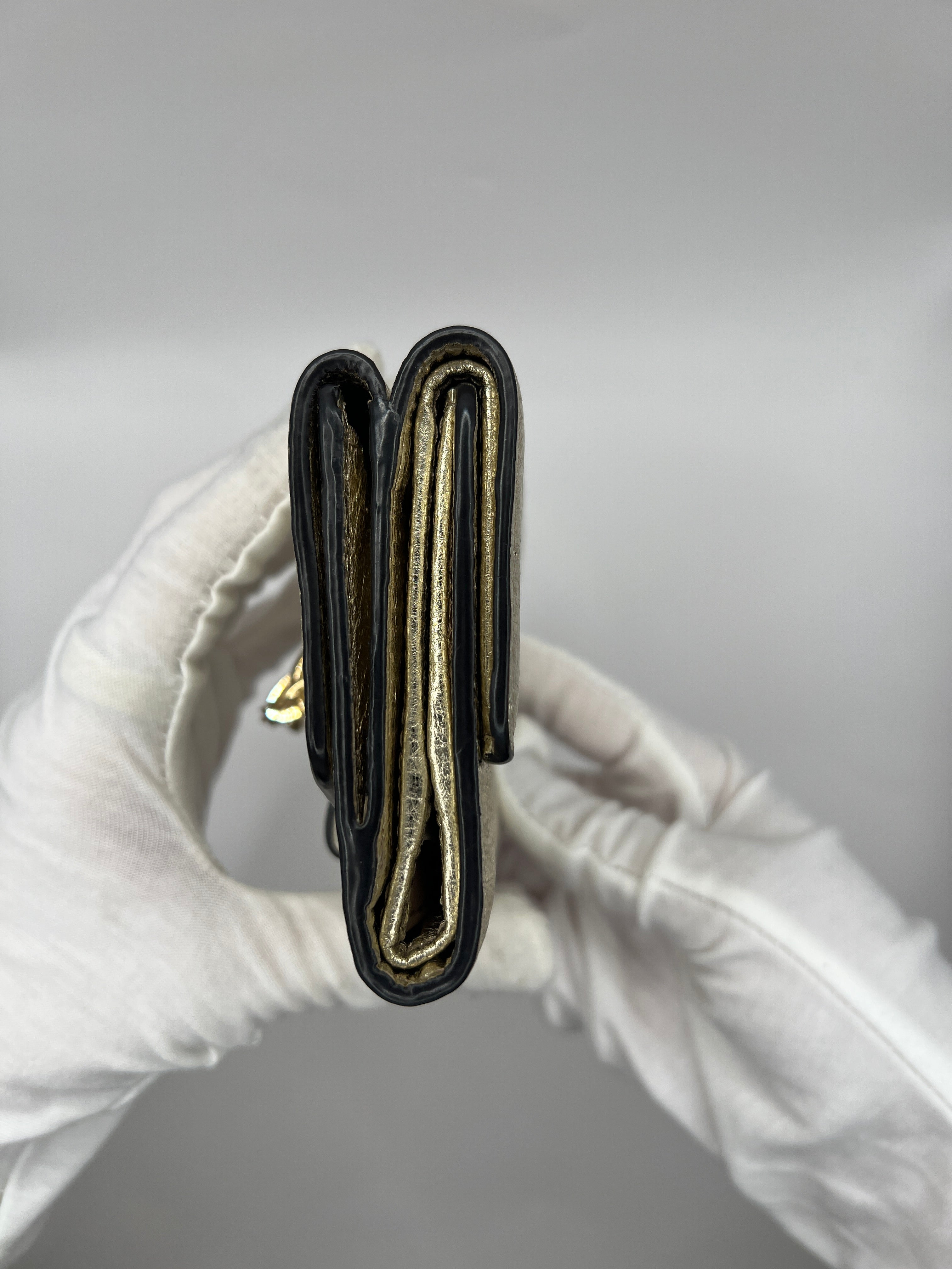 Chloe Mini Aby Wallet Light Gold