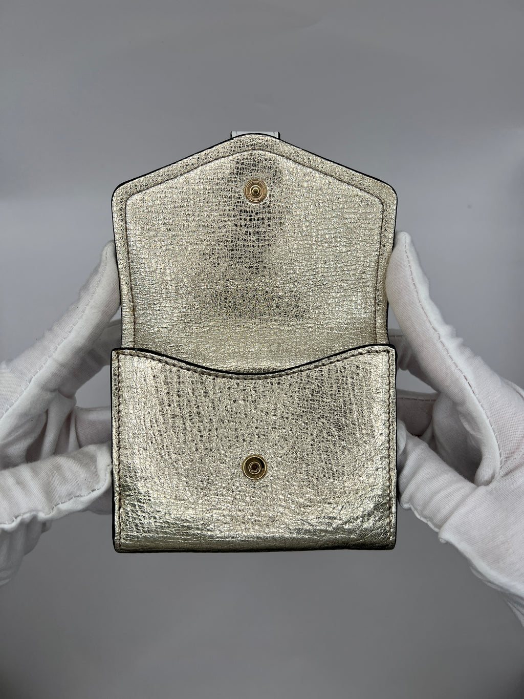 Chloe Mini Aby Wallet Light Gold