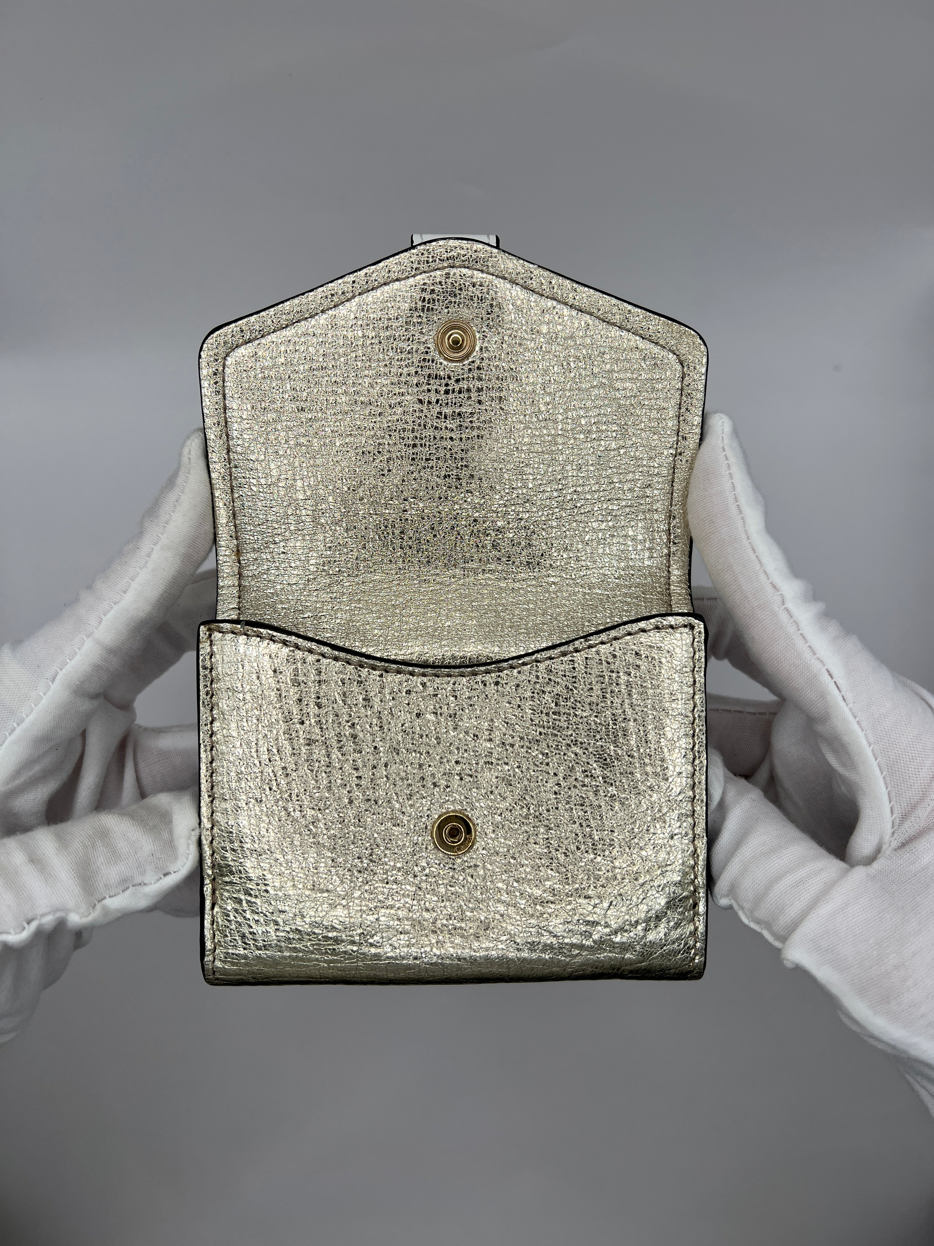 Chloe Mini Aby Wallet Light Gold