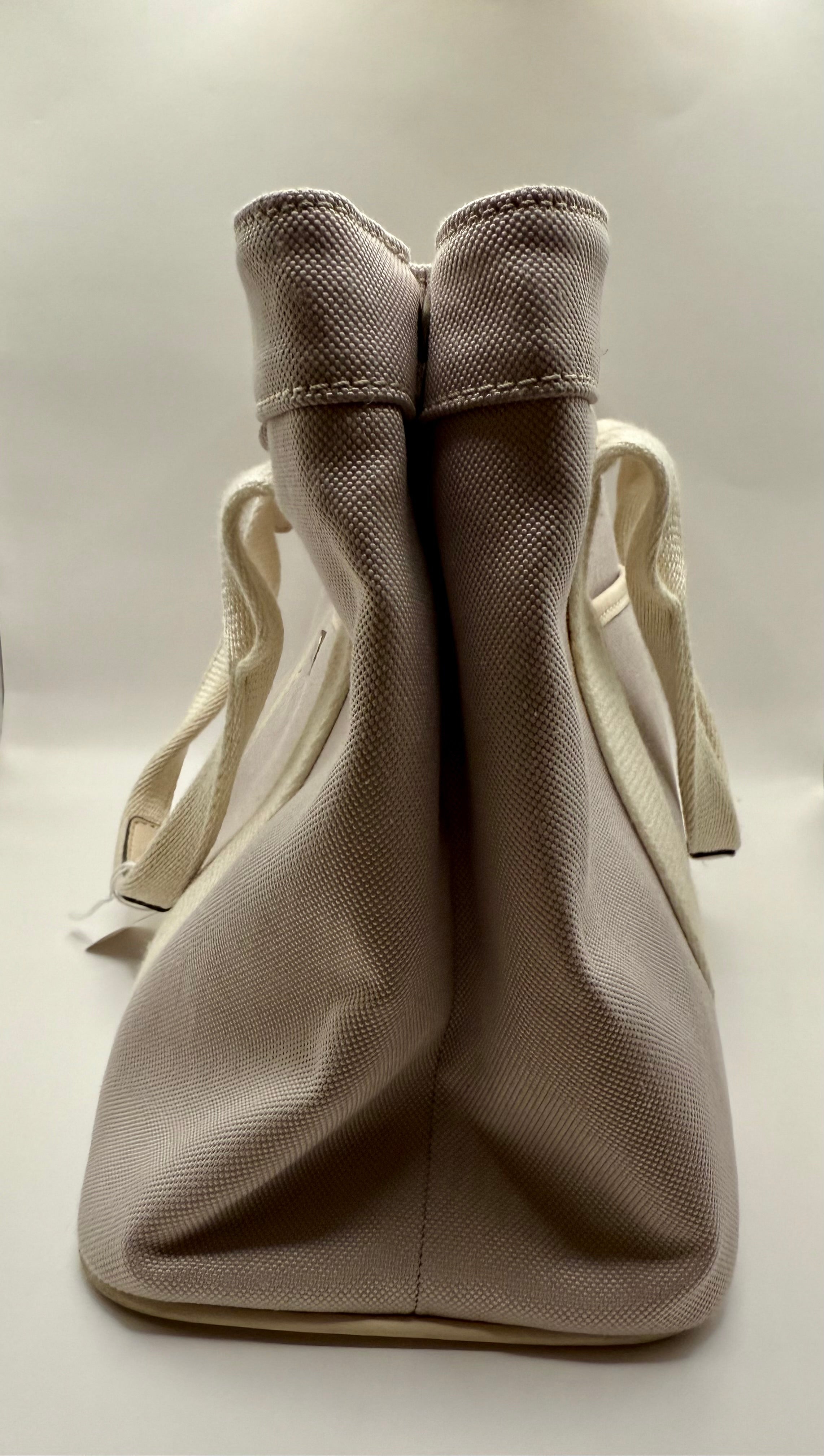 Loewe Light Grey Canvas Tote Bag