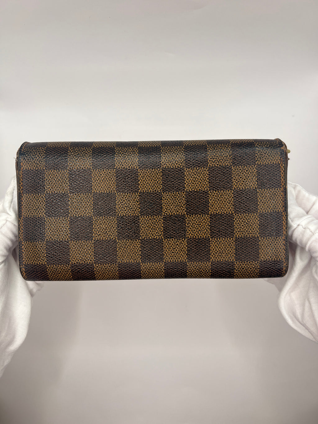 Louis Vuitton Damier Ebene Sarah Wallet