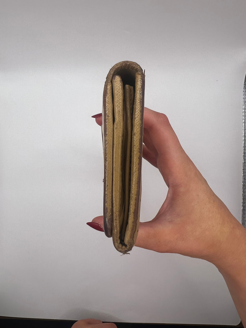 Prada Perforated Saffiano Leather Continental Wallet