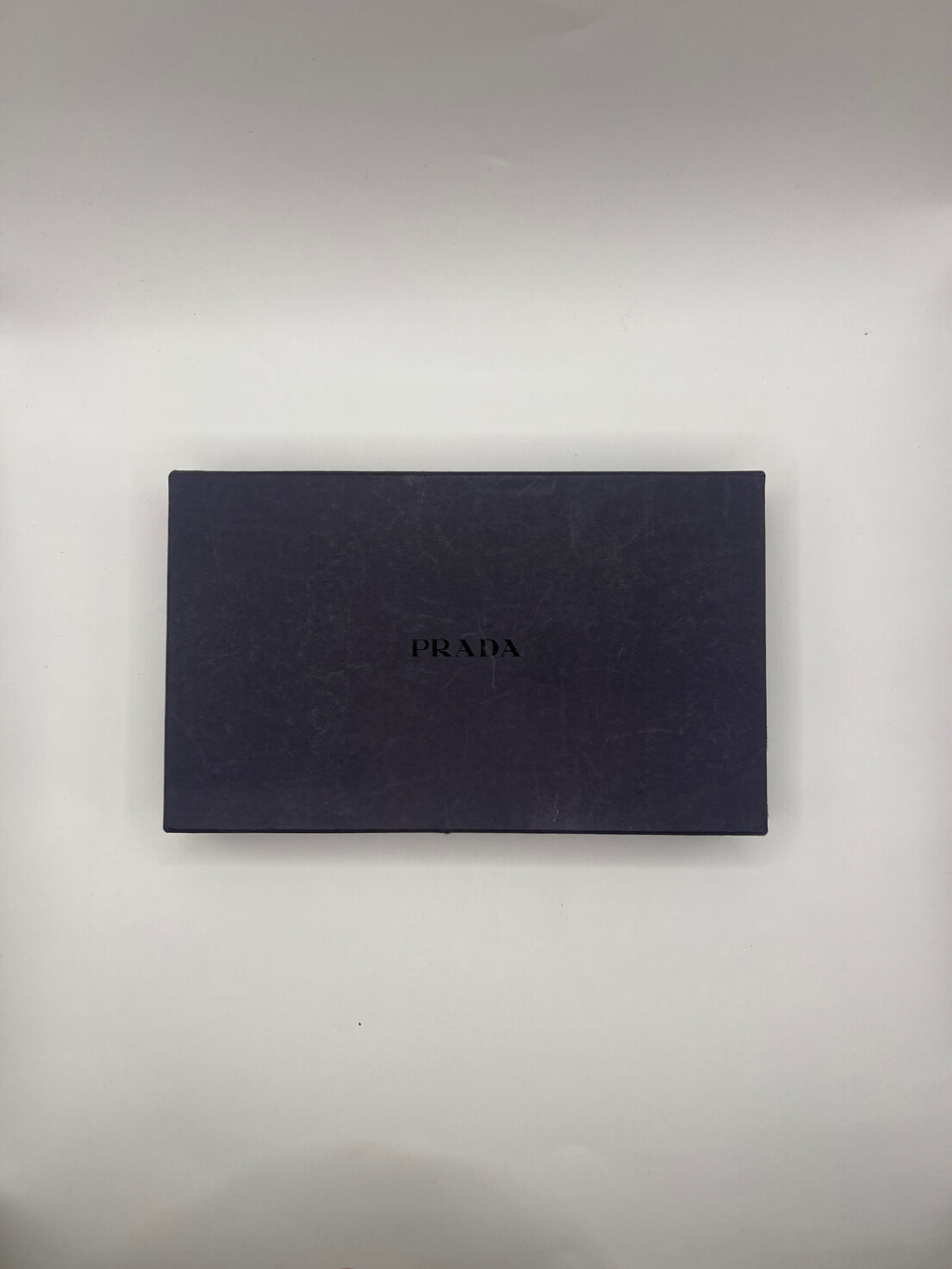 Prada Long Saffiano Leather Black Wallet Red Interior with Box