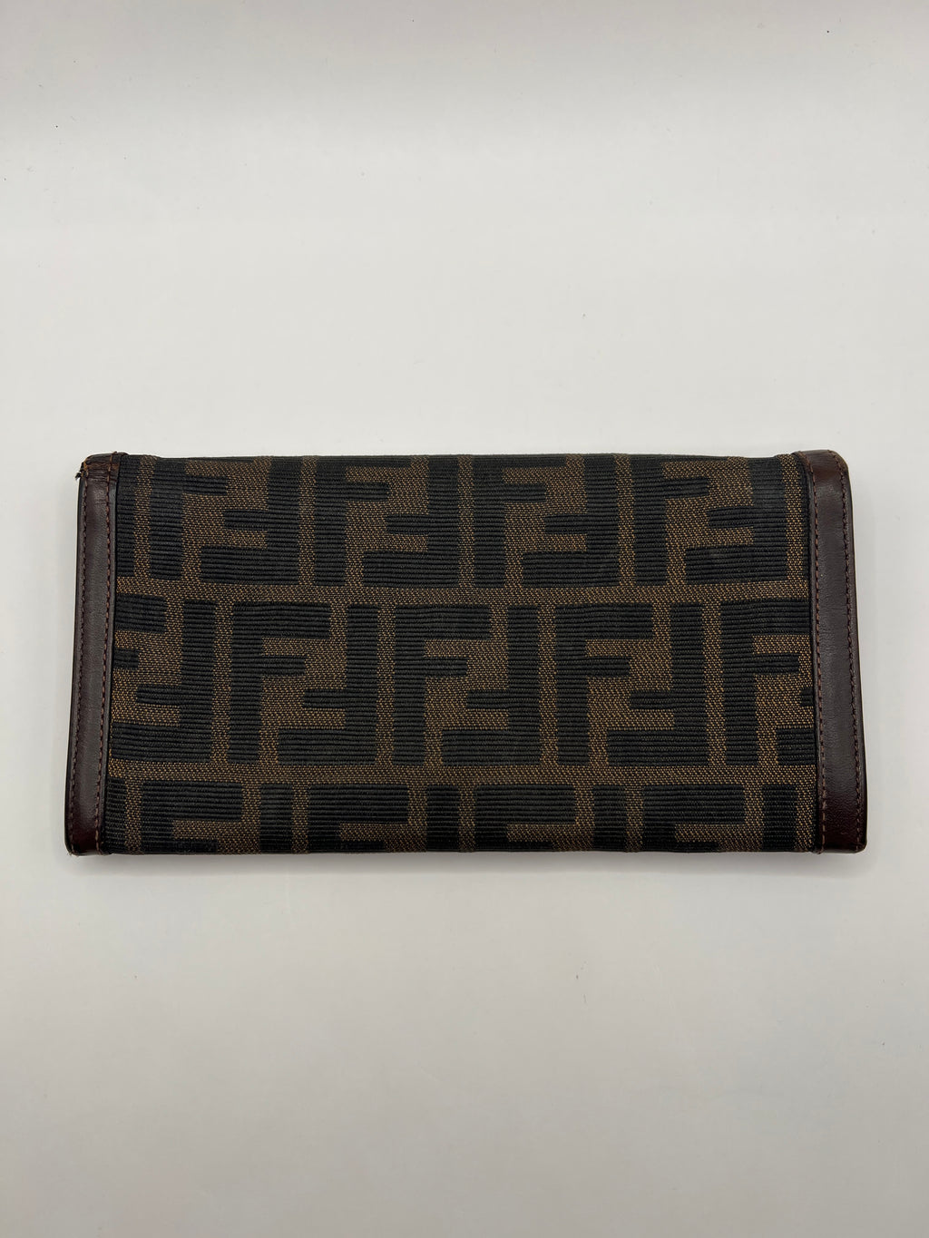 Fendi Zucca Canvas Continental Wallet