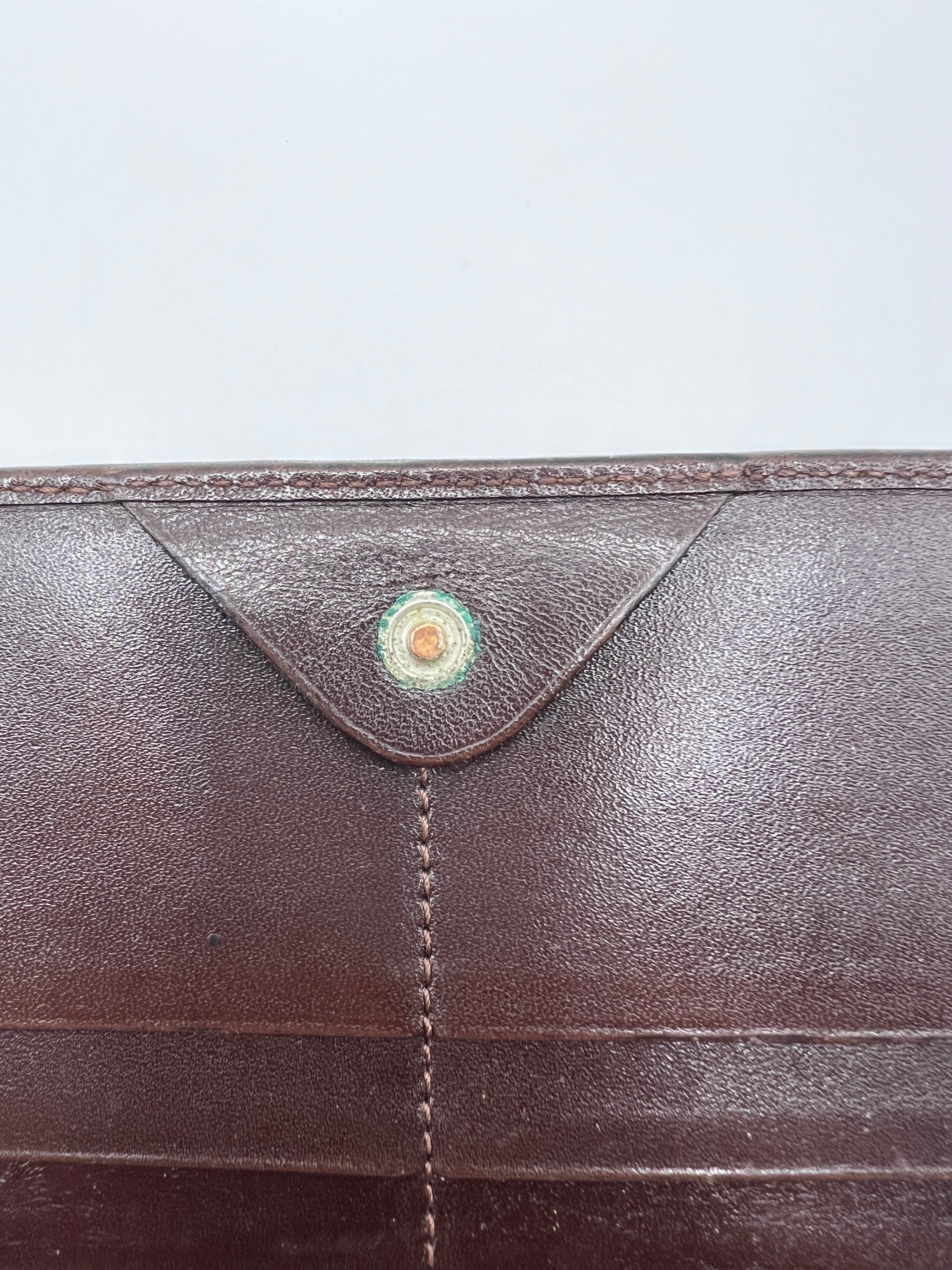 Fendi Zucca Canvas Continental Wallet