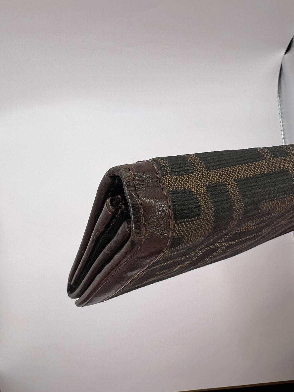 Fendi Zucca Canvas Continental Wallet