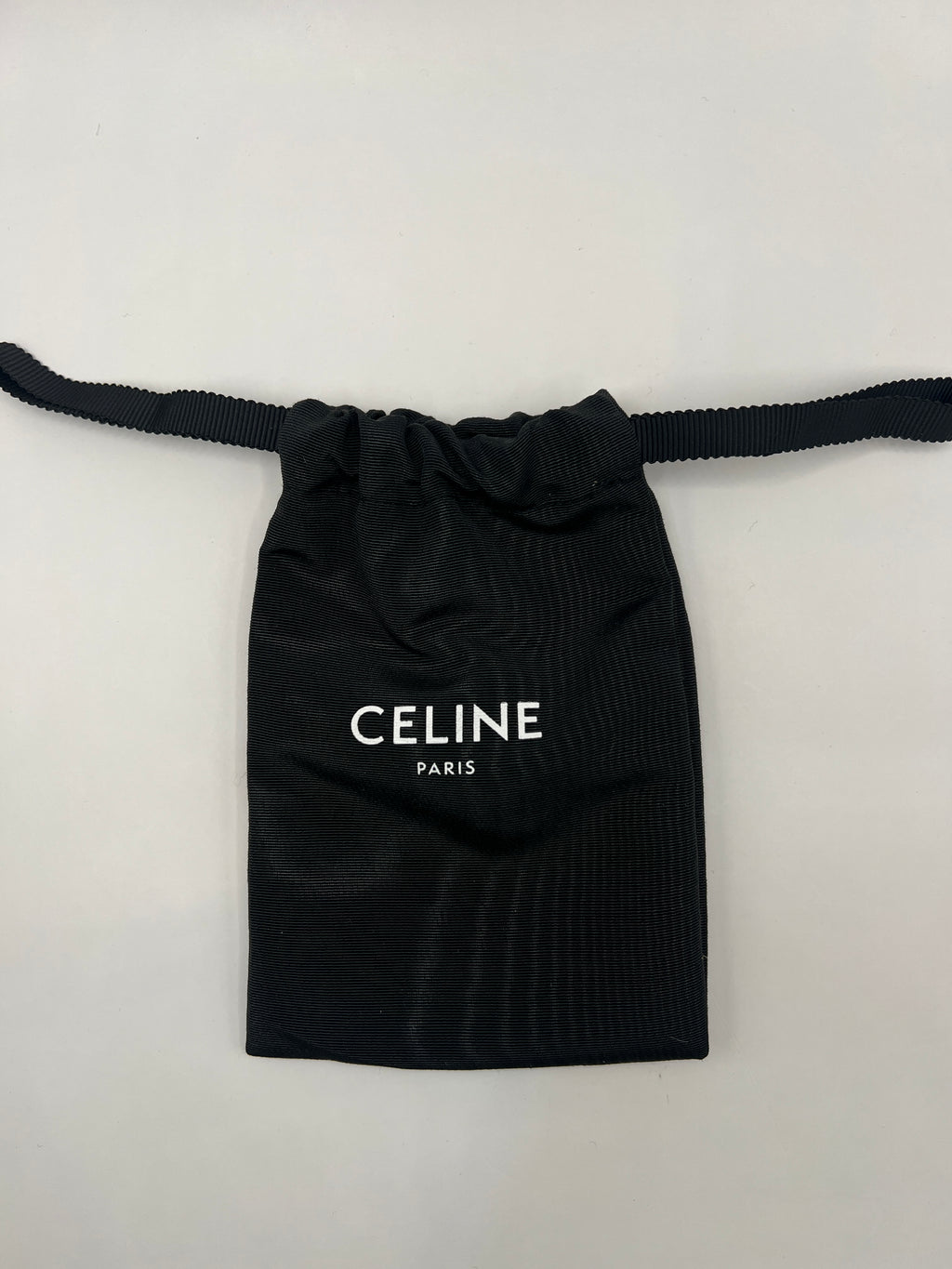 Celine Key Holder in Triomphe Canvas and Calfskin