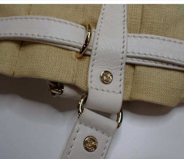 Celine Vintage Linen Tote