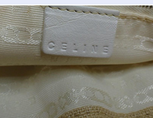 Celine Vintage Linen Tote