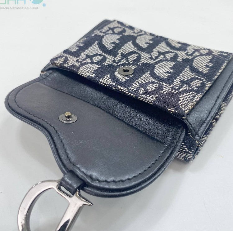Christian Dior Saddle Trifold Wallet