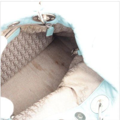 Christian Dior Lady Dior Tote – Powder Blue Cannage Leather