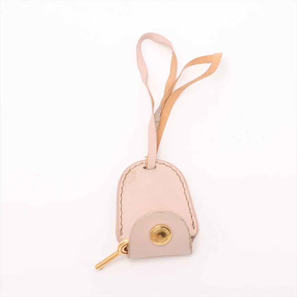 Miu Miu Matelassé Leather 2-Way Top Handle — Blush Pink