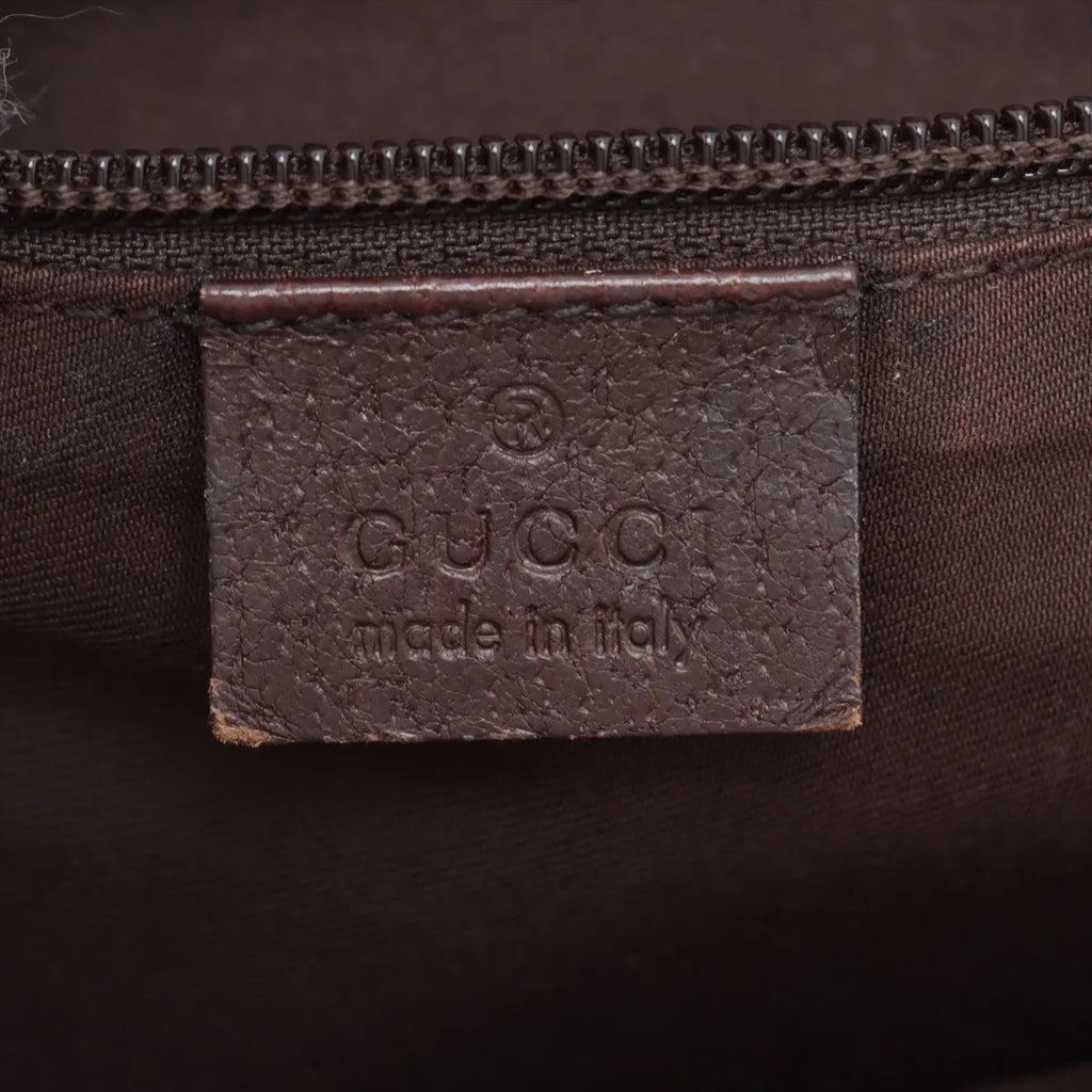 Gucci GG Canvas Mini Boat Tote — with Web Stripe